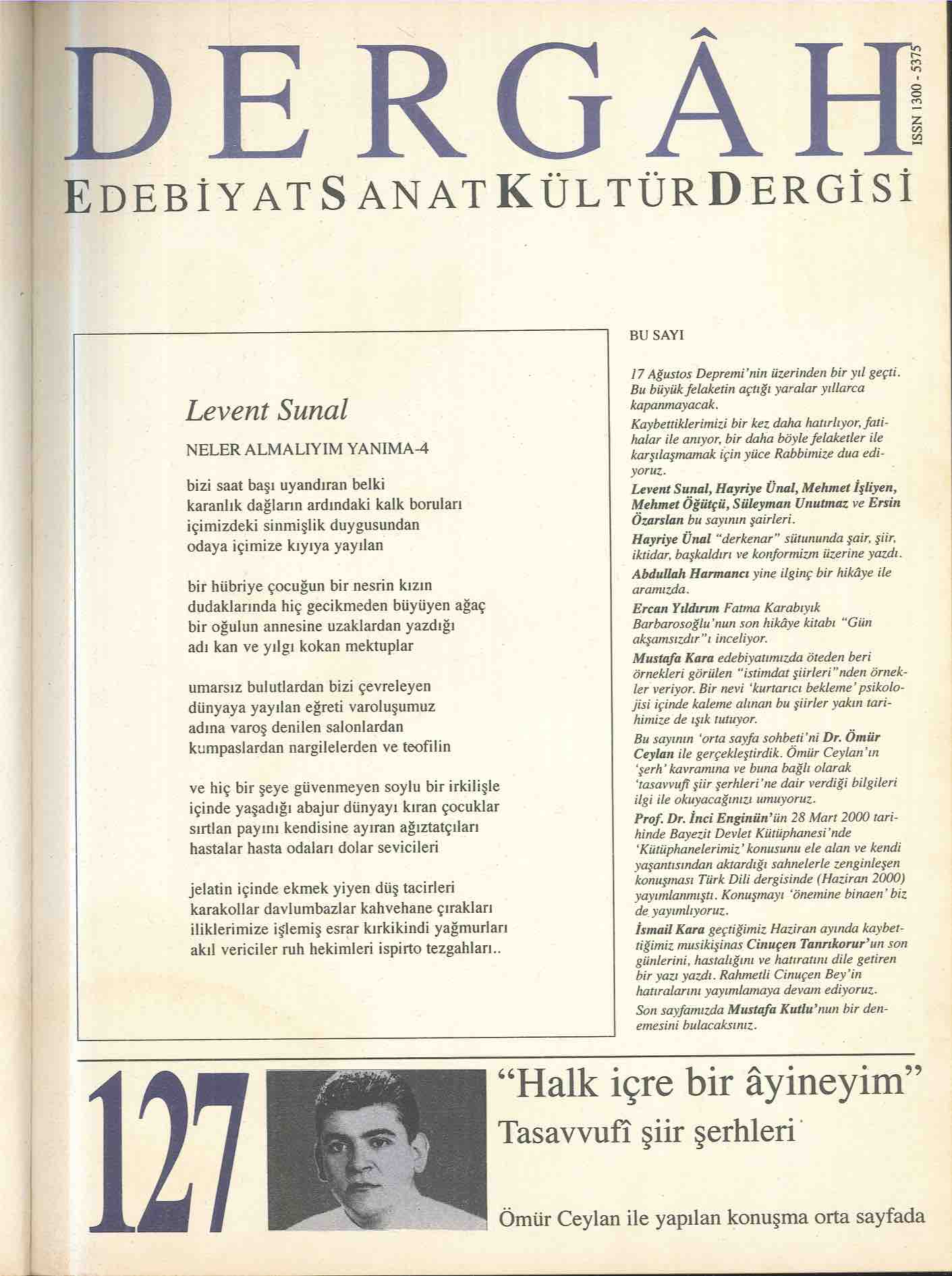 127. Sayı Kapağı