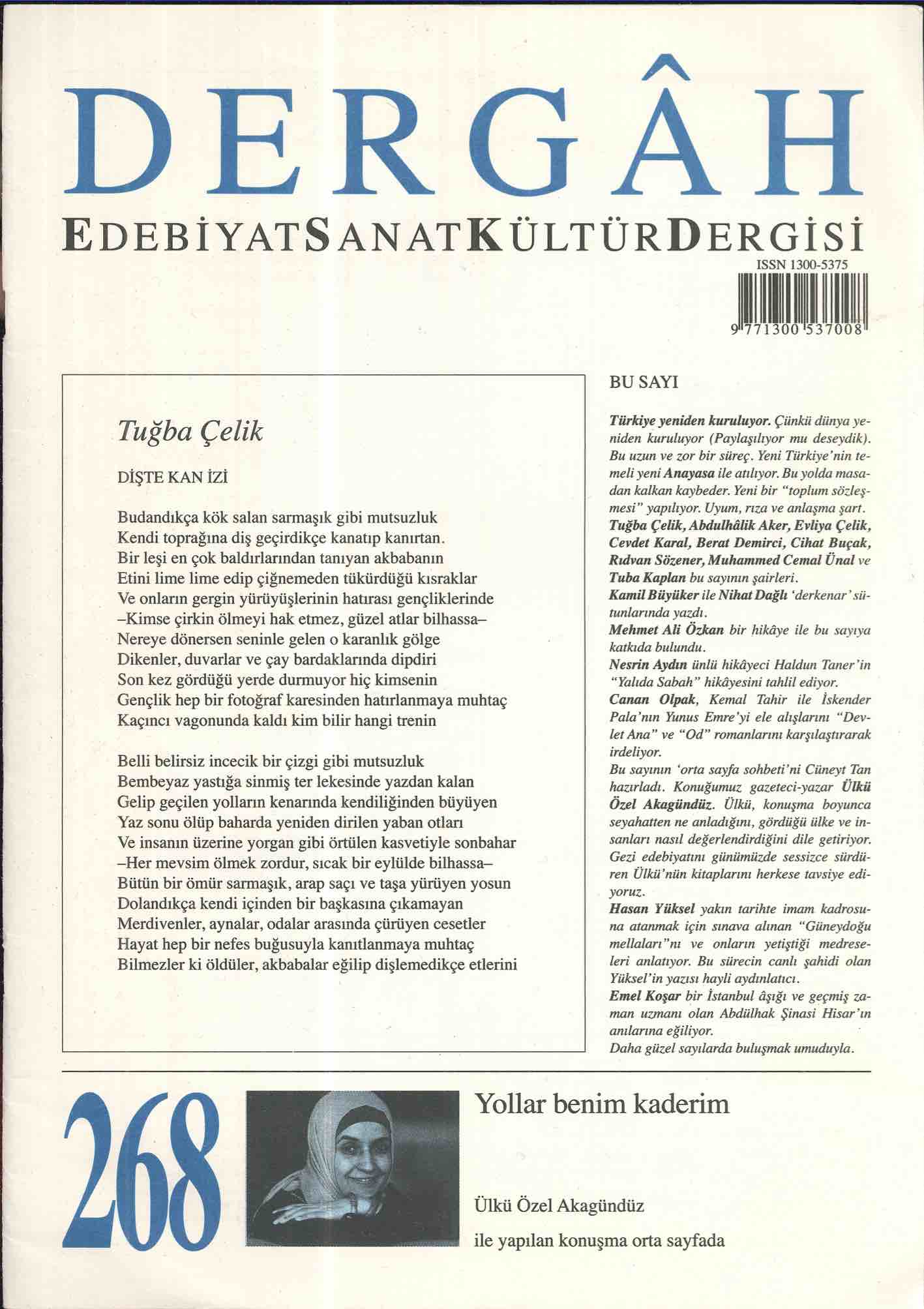 268. Sayı Kapağı