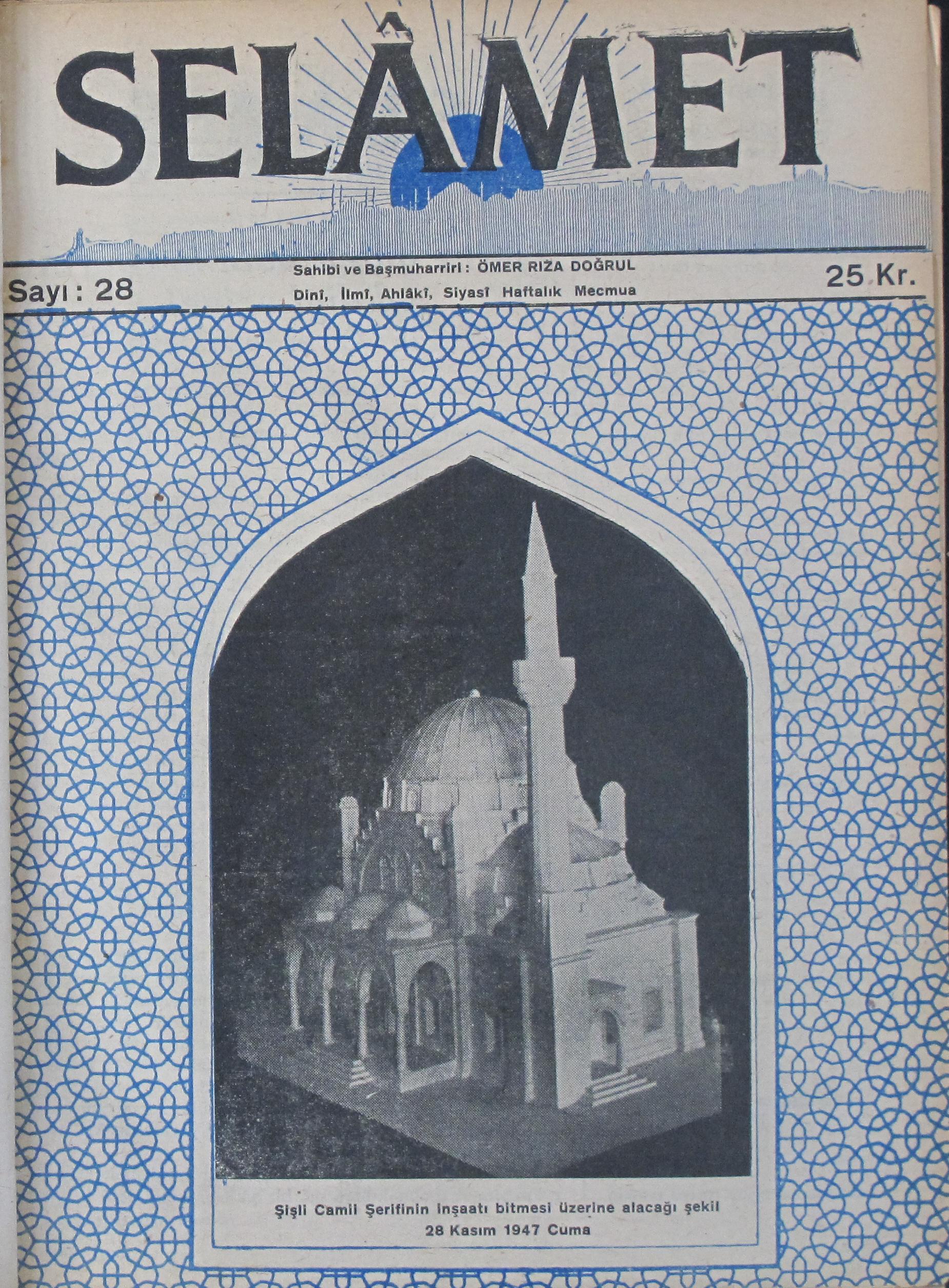 2. Cilt 28. Sayı Kapağı