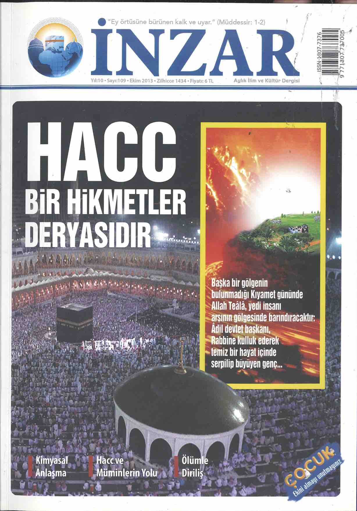 109. Sayı Kapağı