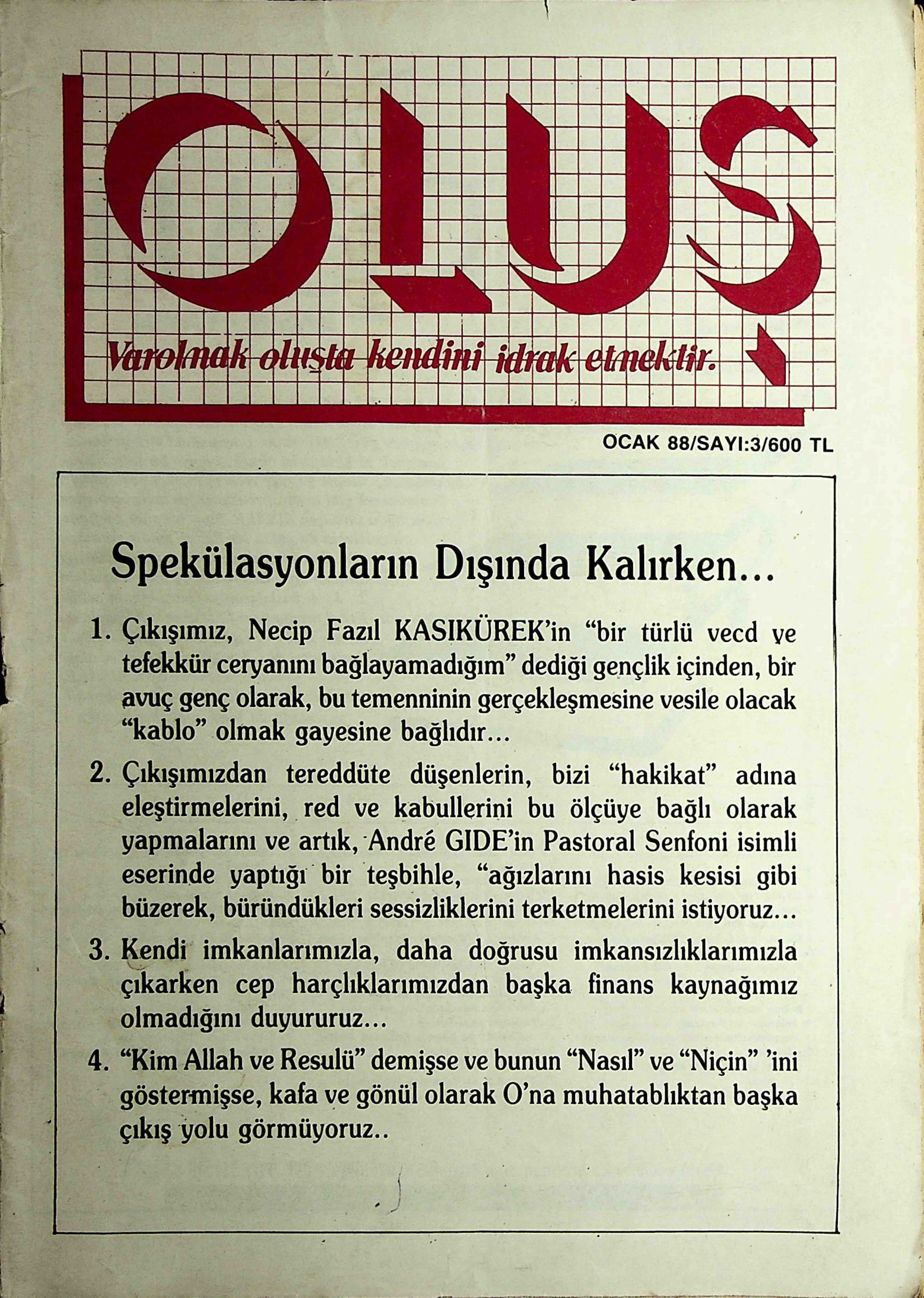 3. Sayı Kapağı
