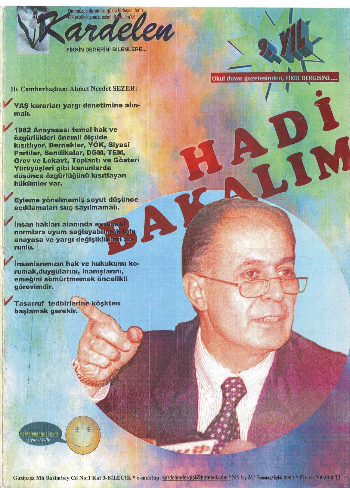 26. Sayı Kapağı