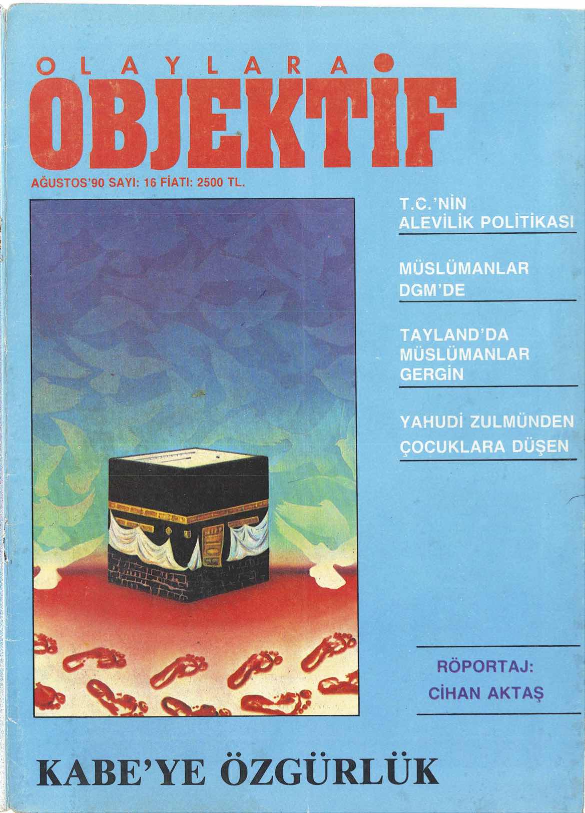 16. Sayı Kapağı