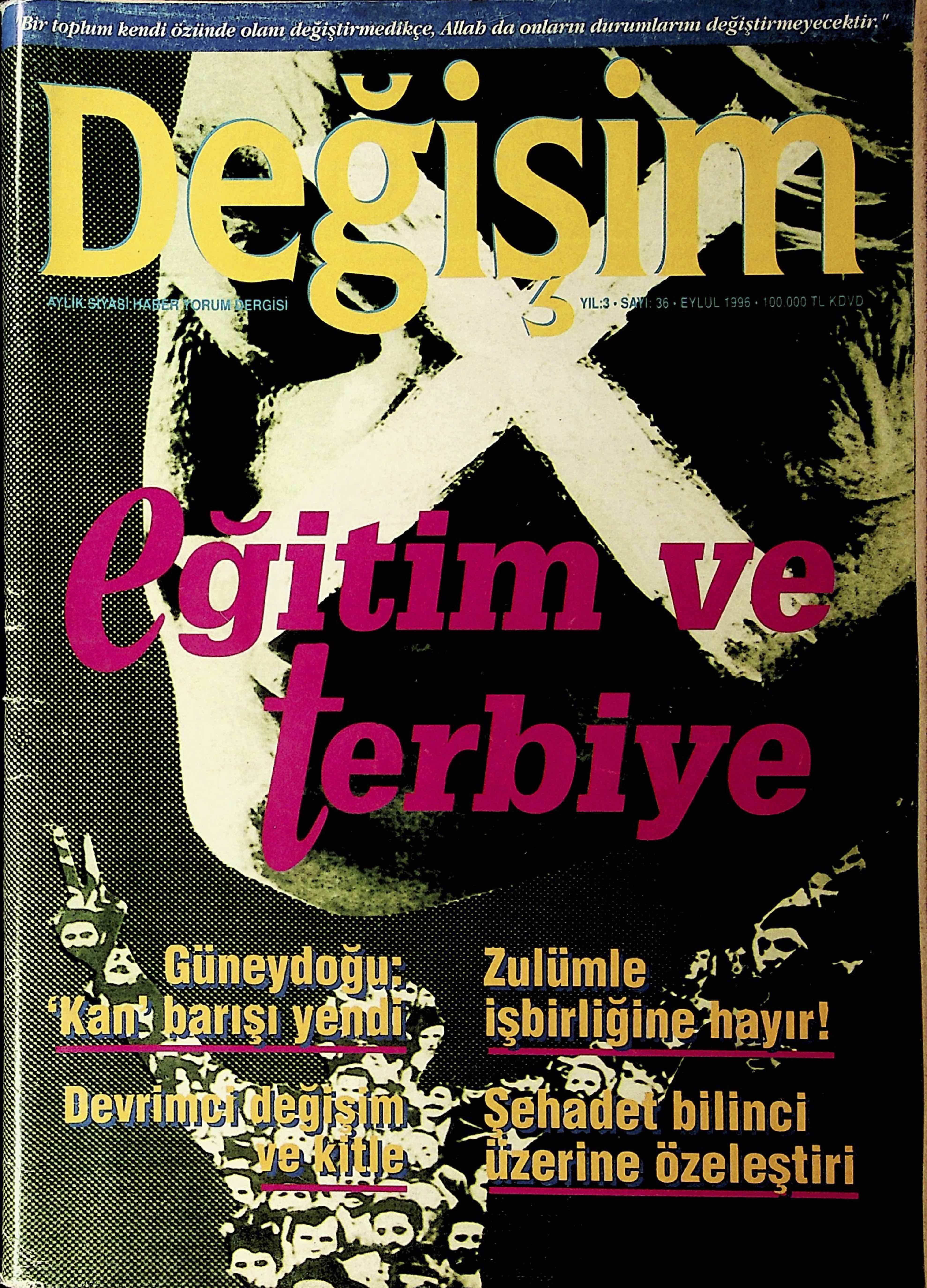 36. Sayı Kapağı