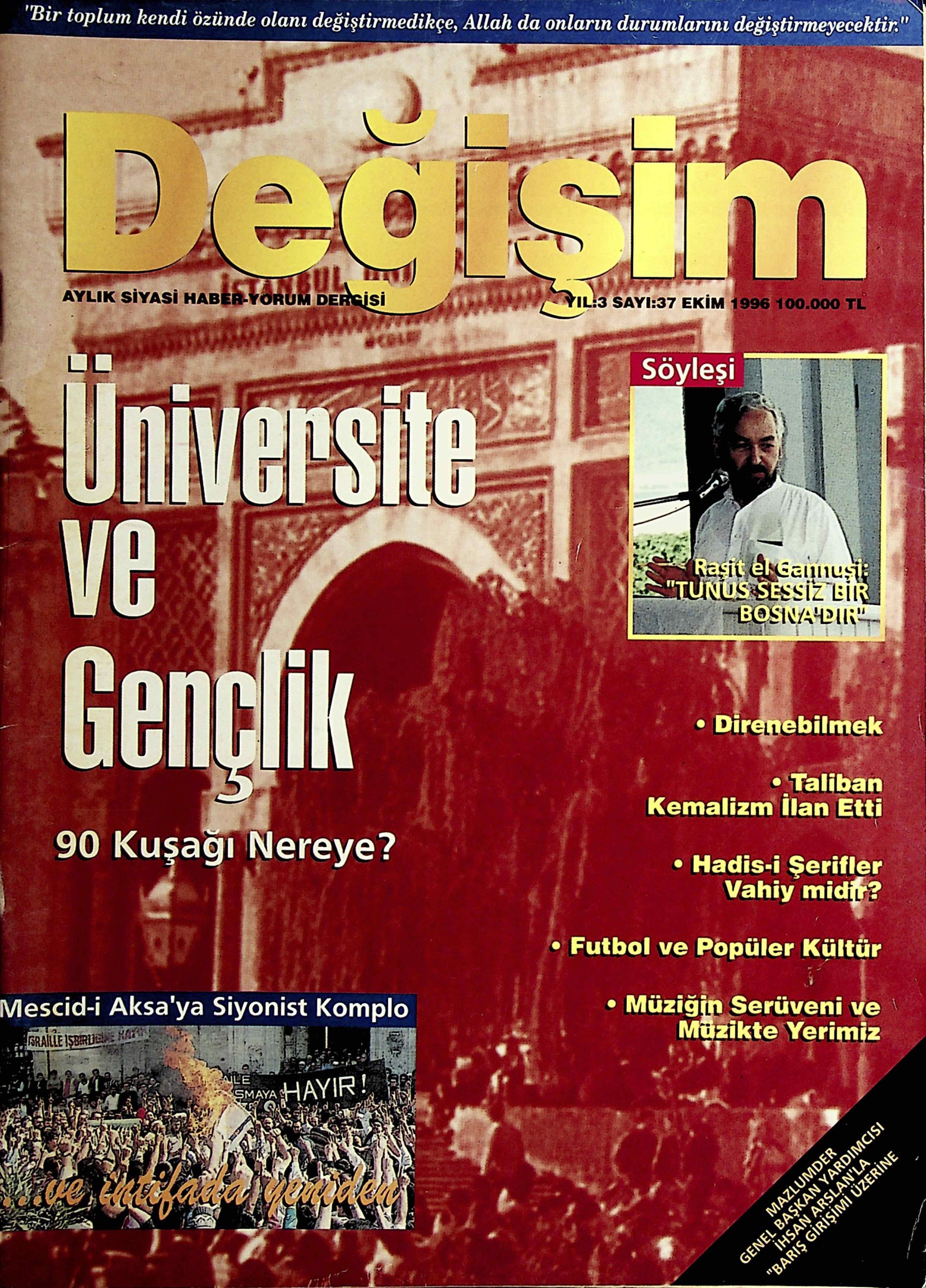37. Sayı Kapağı