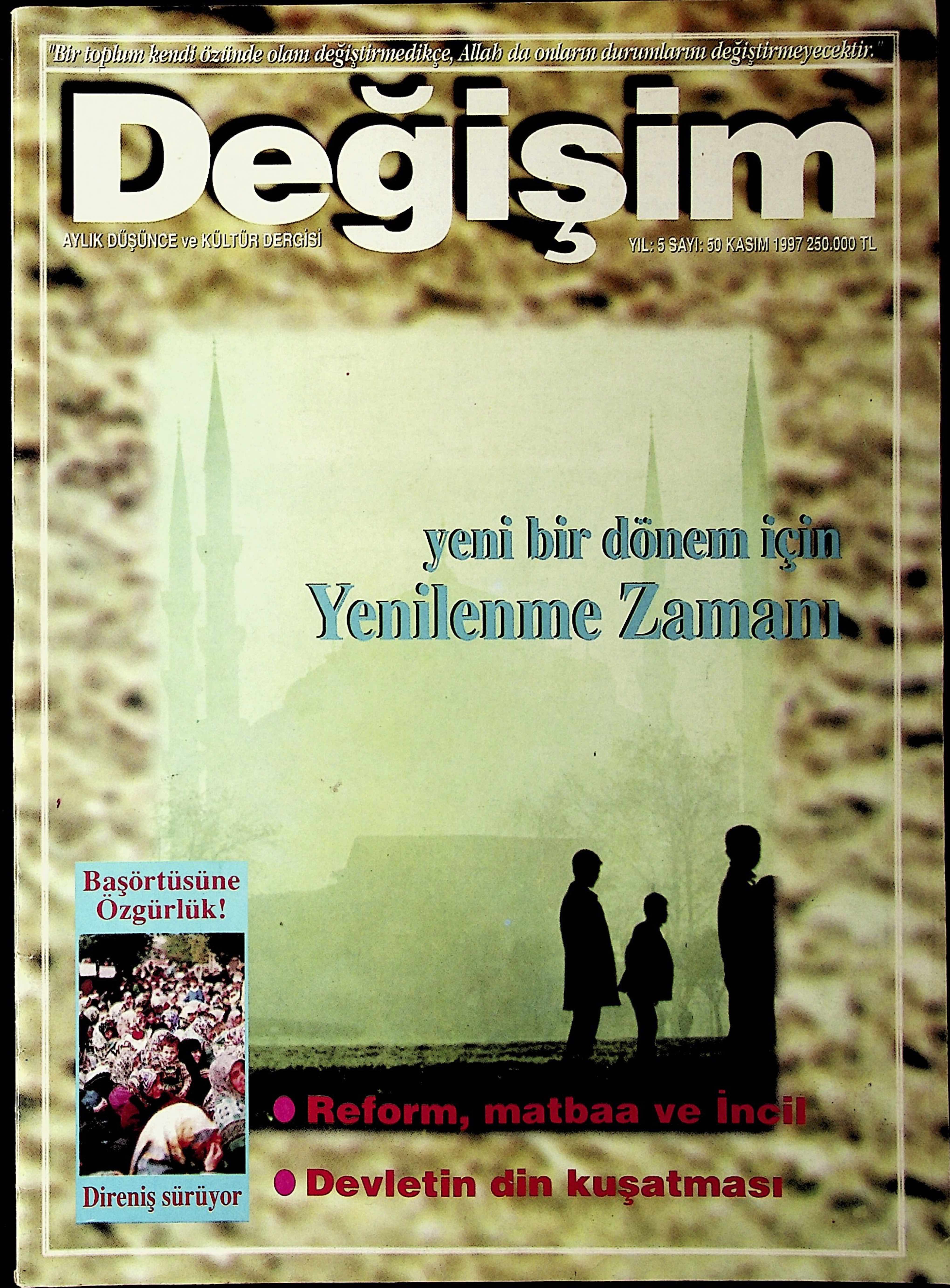 50. Sayı Kapağı