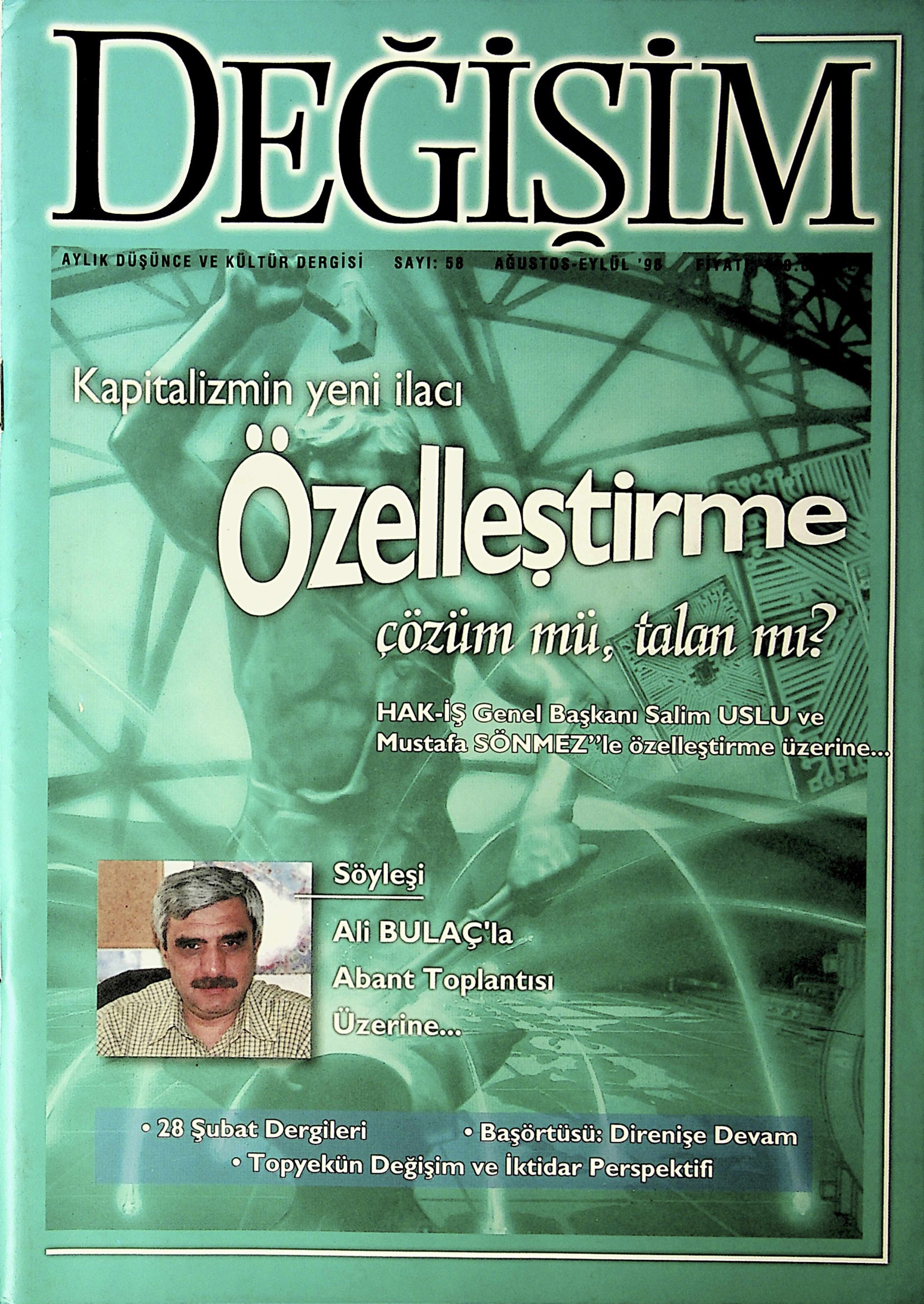 58. Sayı Kapağı