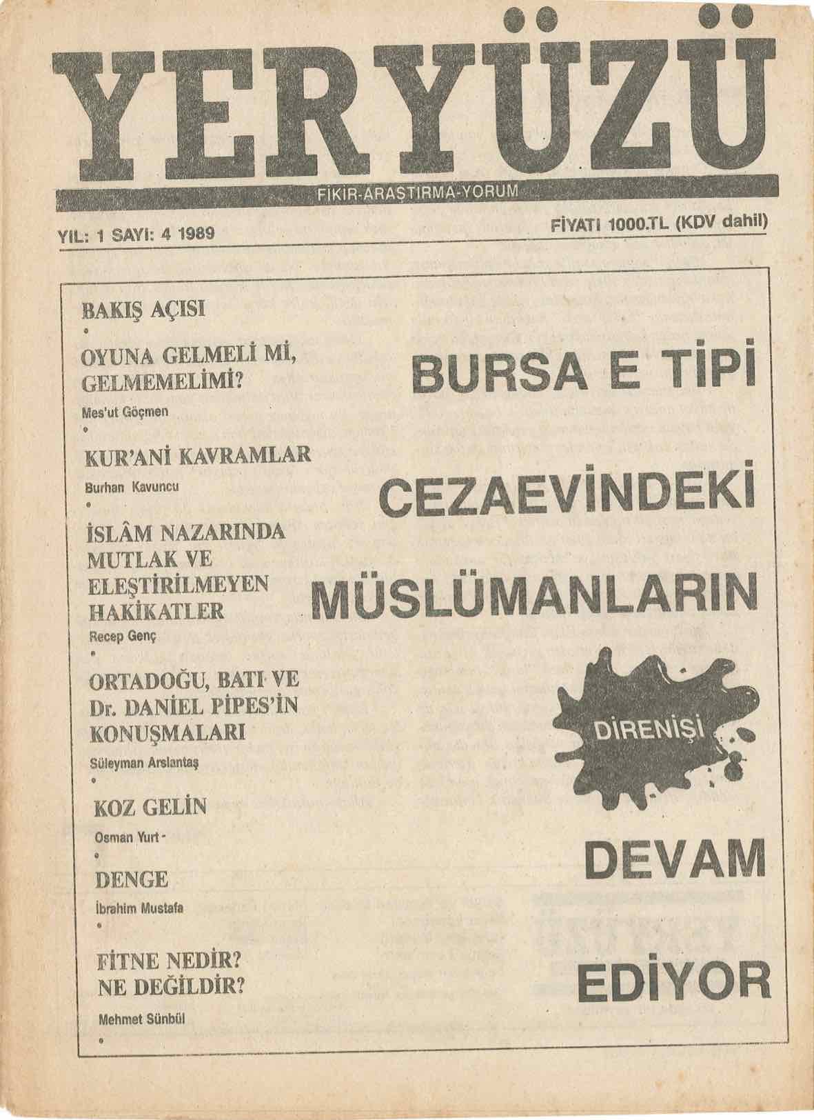 4. Sayı Kapağı