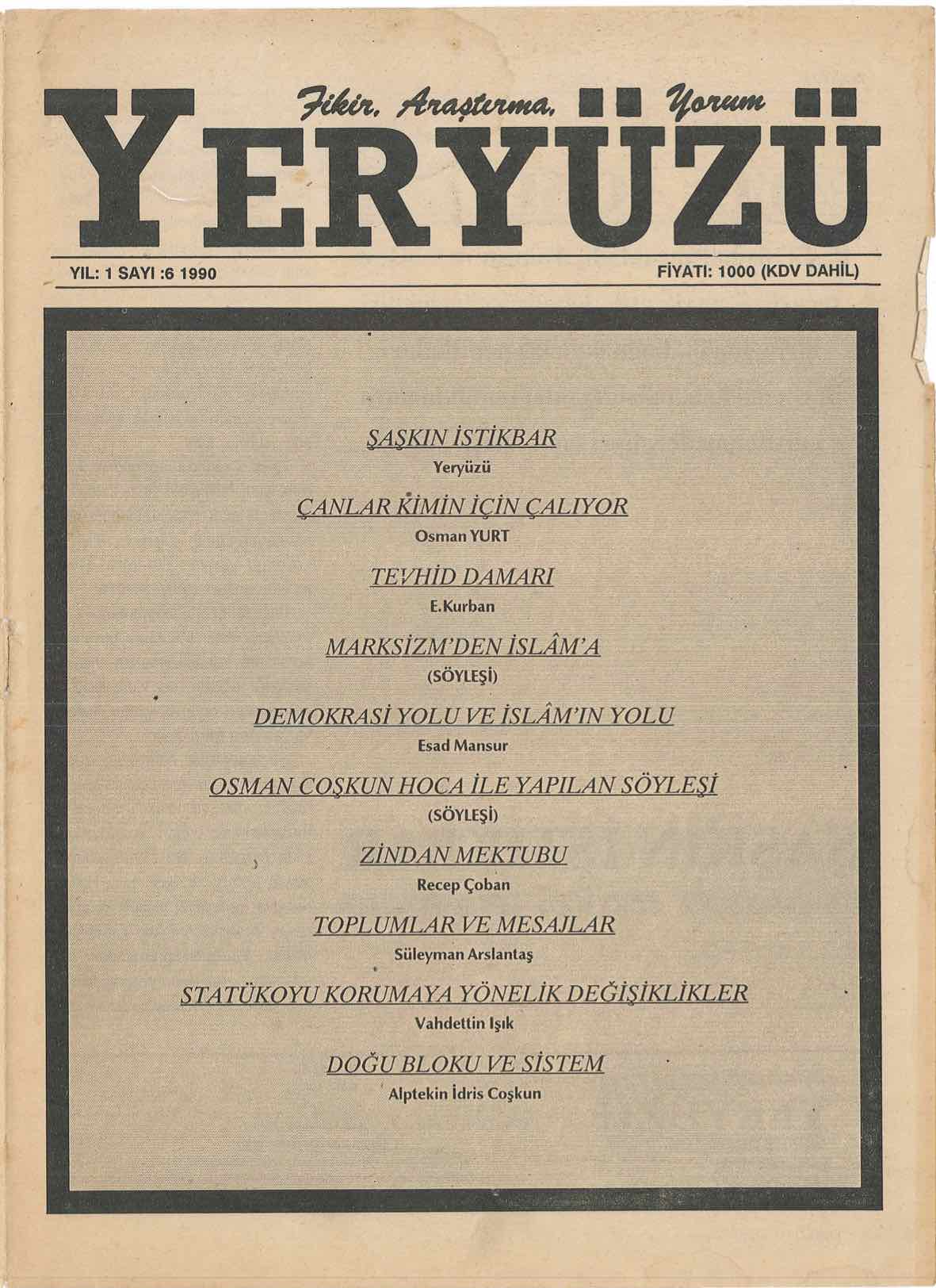 6. Sayı Kapağı