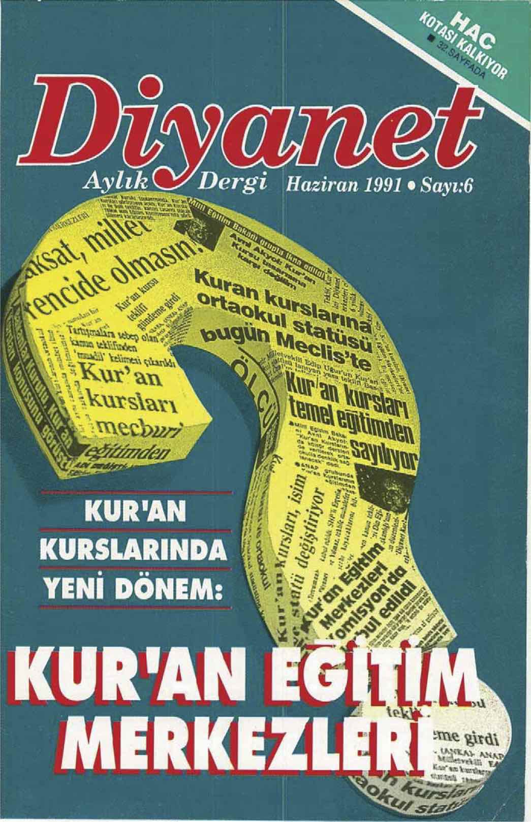 6. Sayı Kapağı