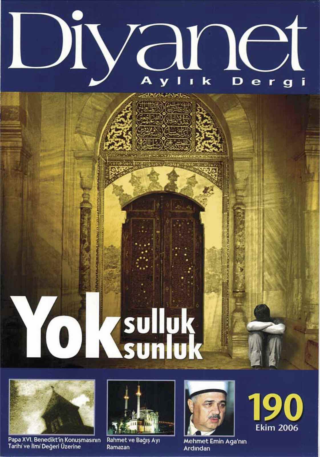 190. Sayı Kapağı
