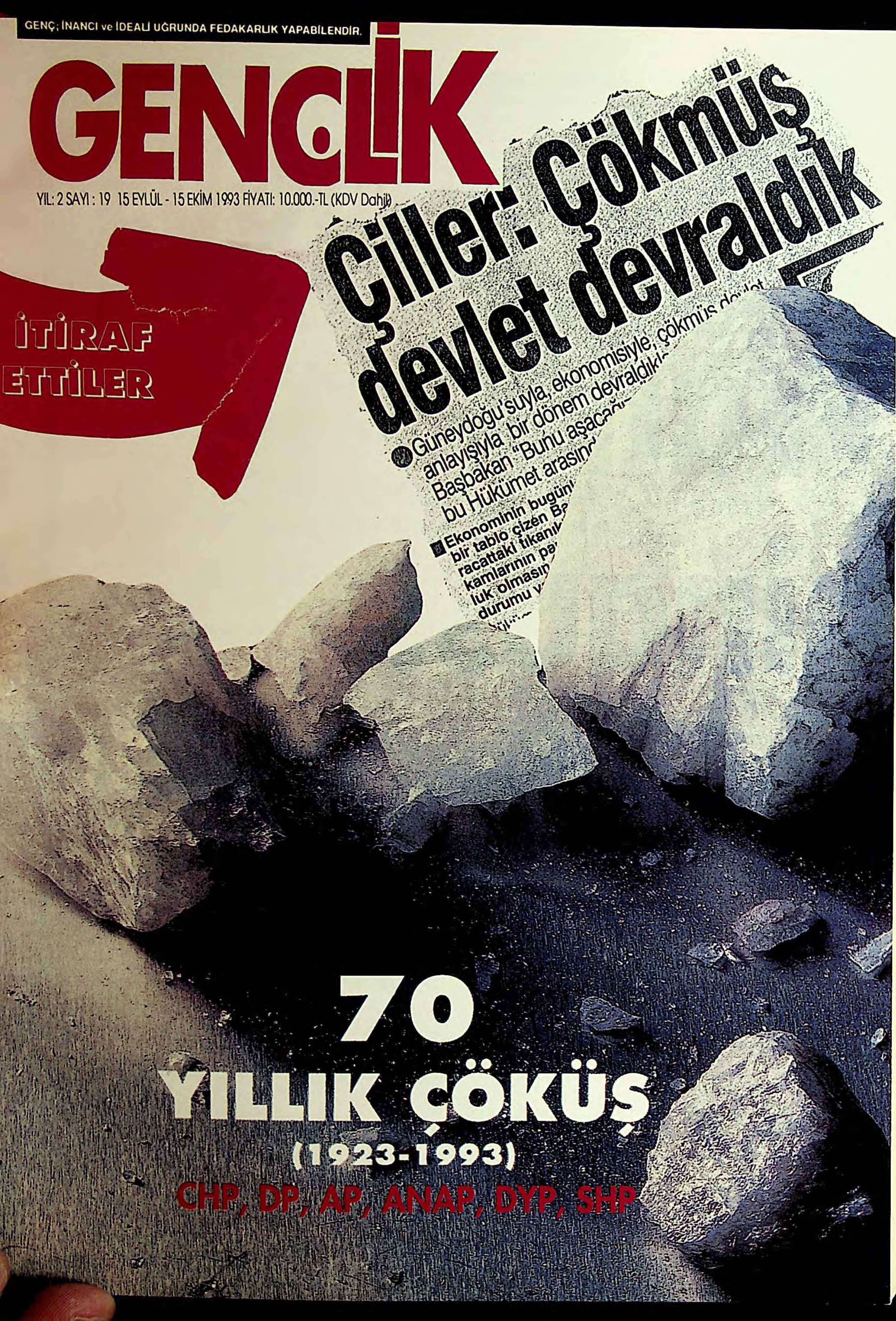19. Sayı Kapağı