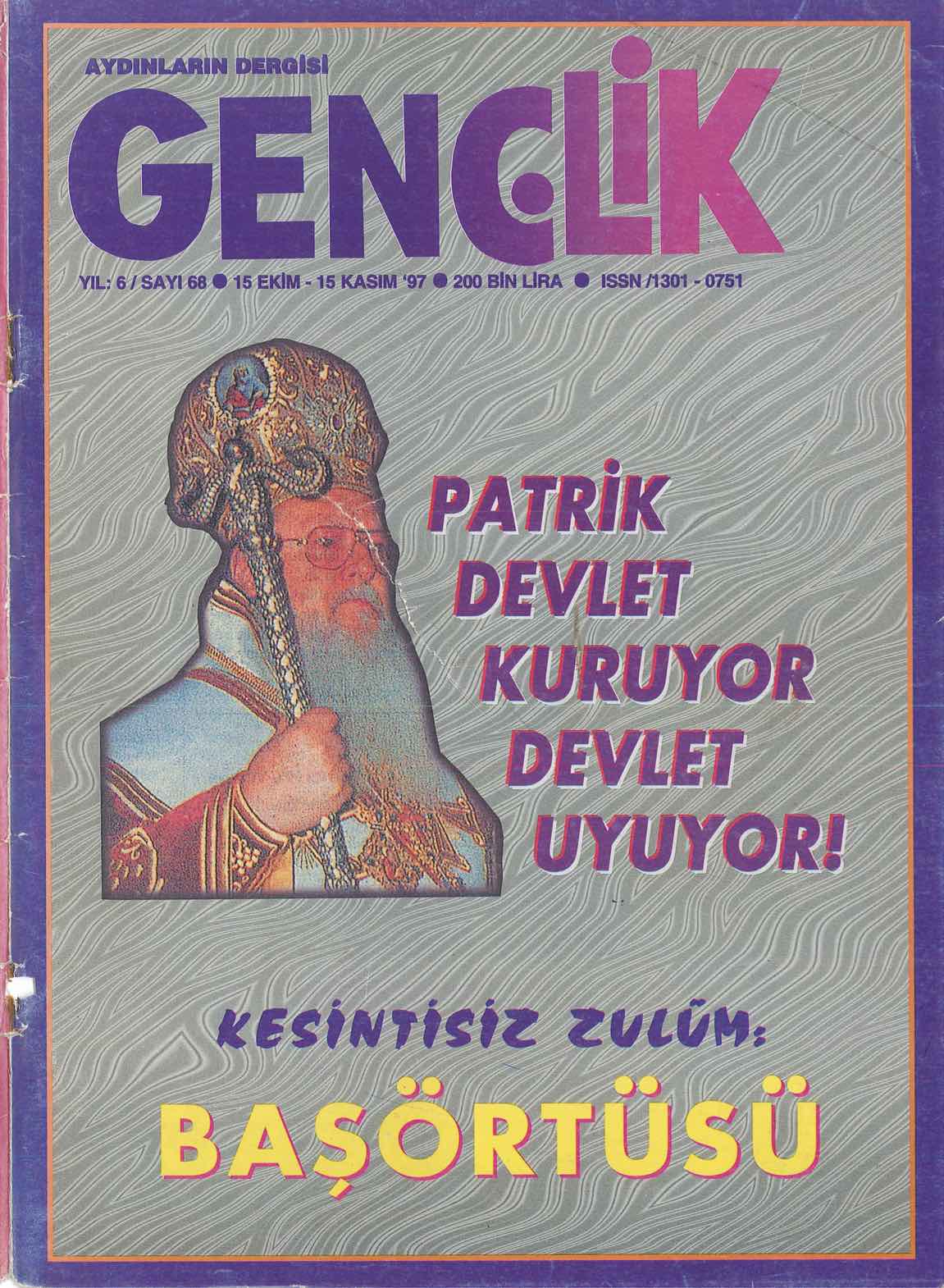 68. Sayı Kapağı