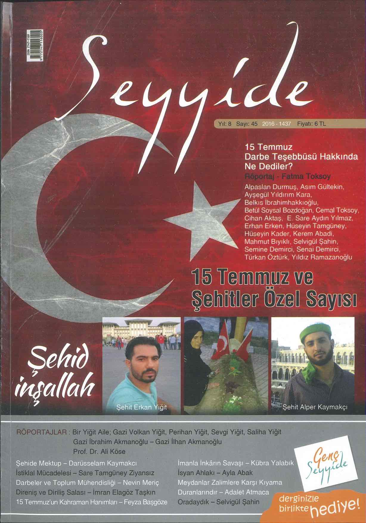 45. Sayı Kapağı