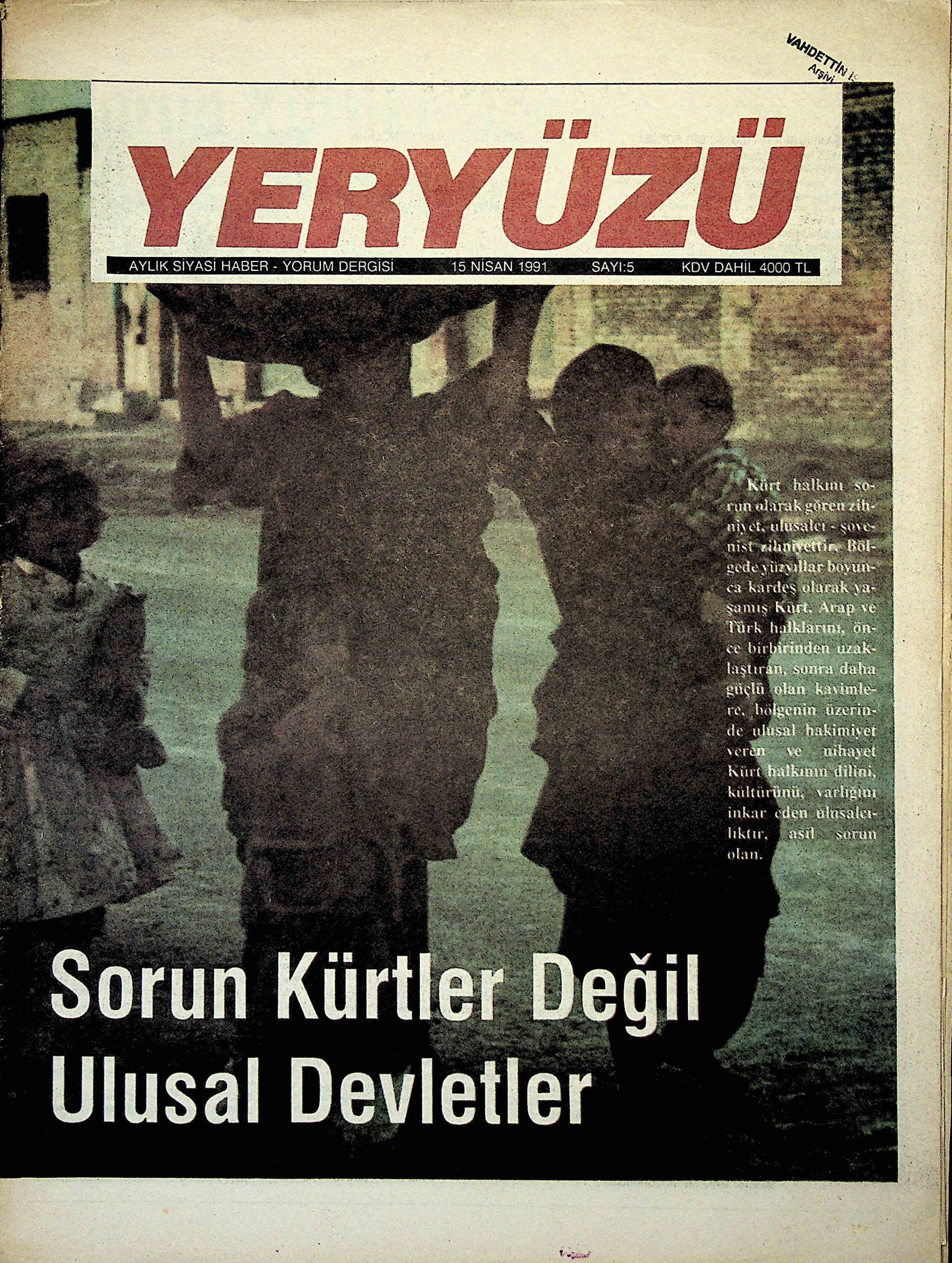 5. Sayı Kapağı