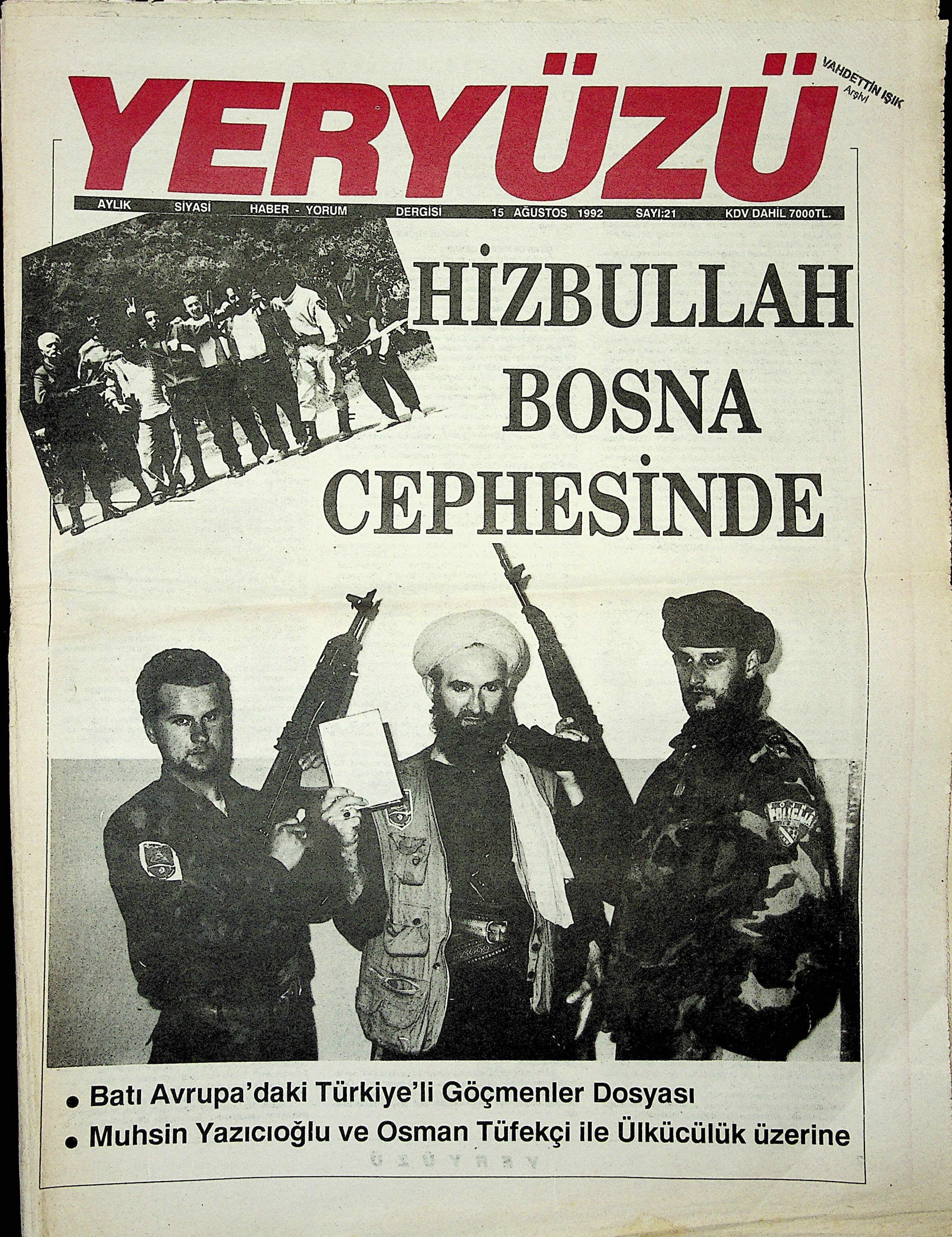 21. Sayı Kapağı