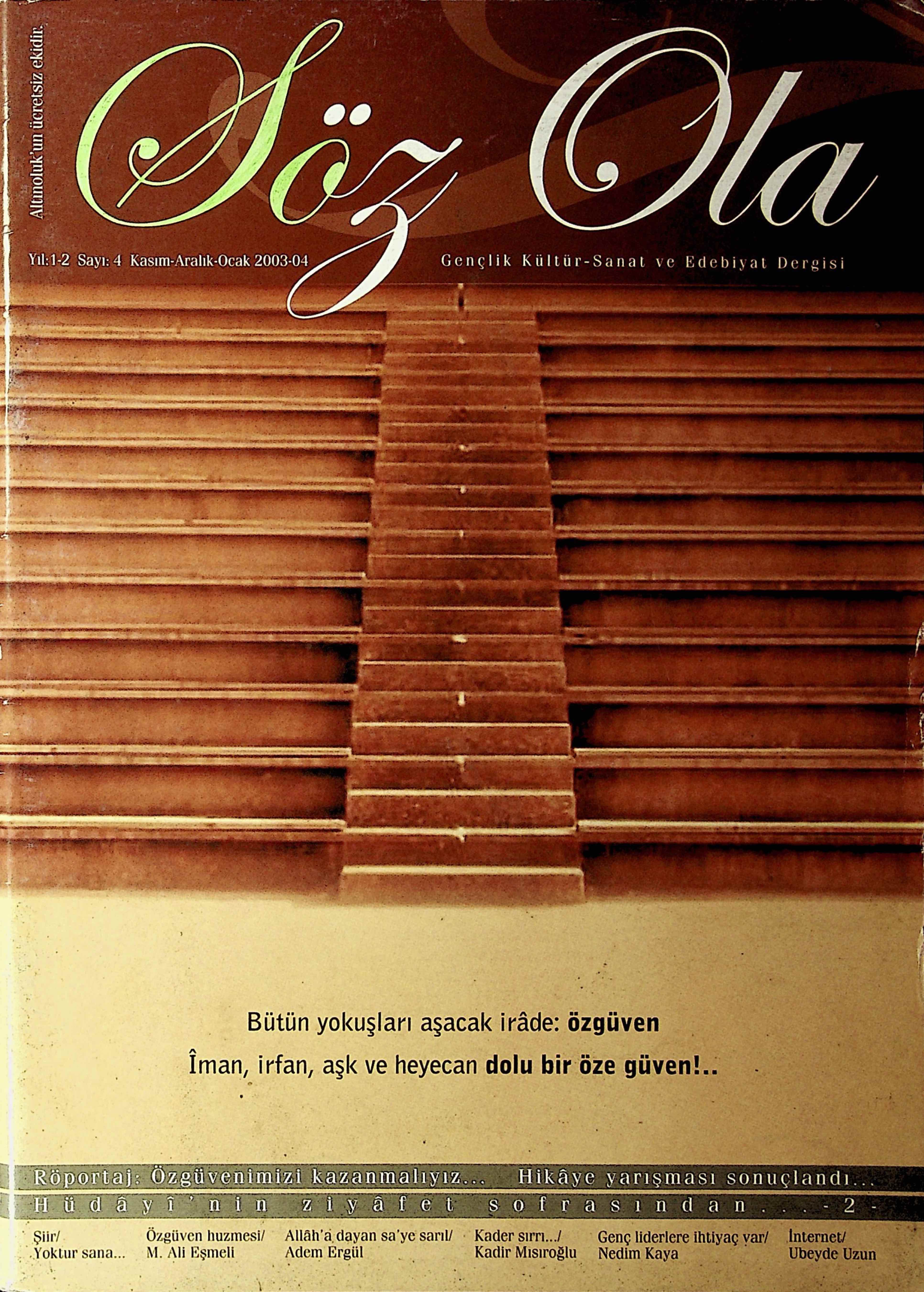 4. Sayı Kapağı