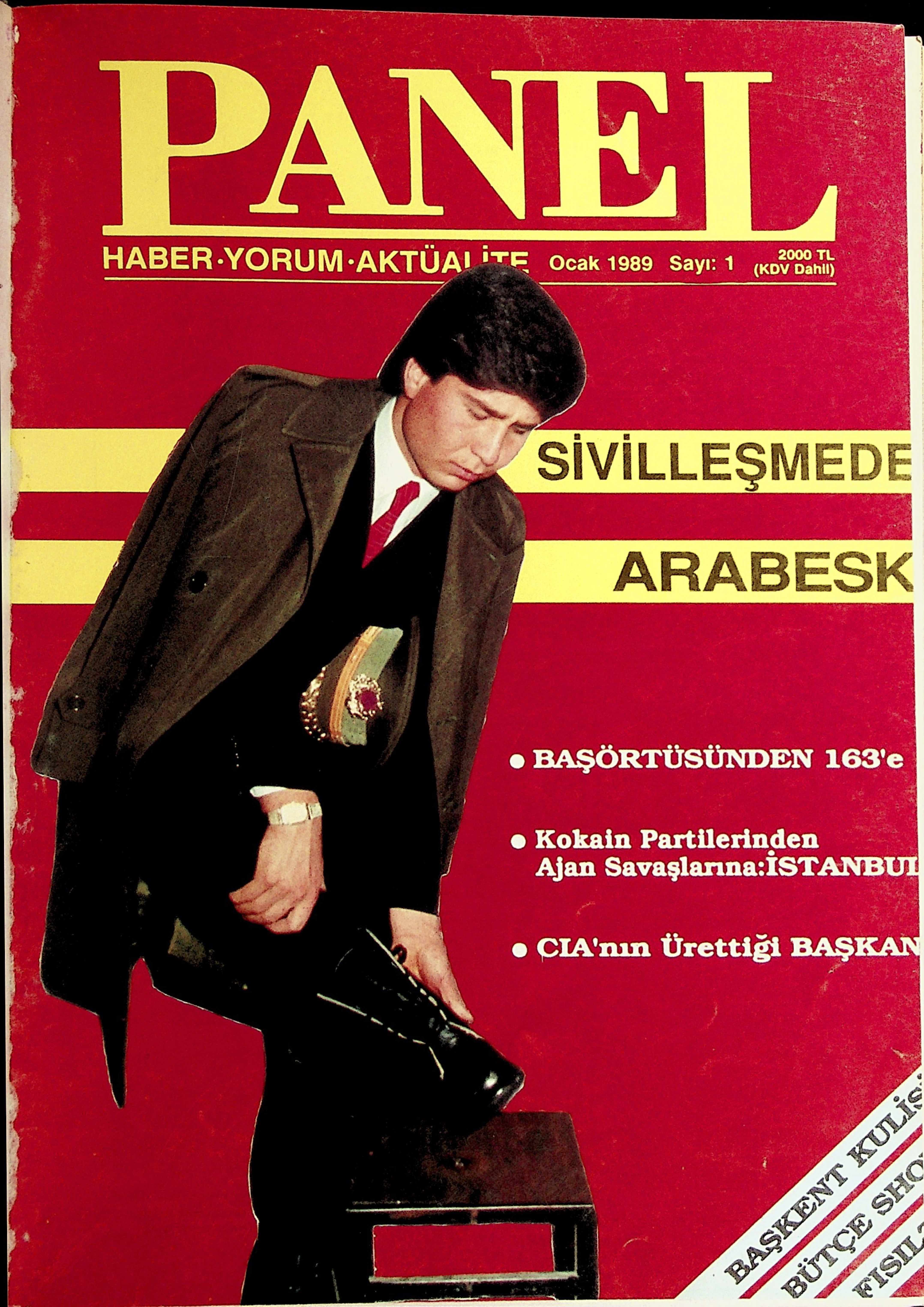 1. Sayı Kapağı