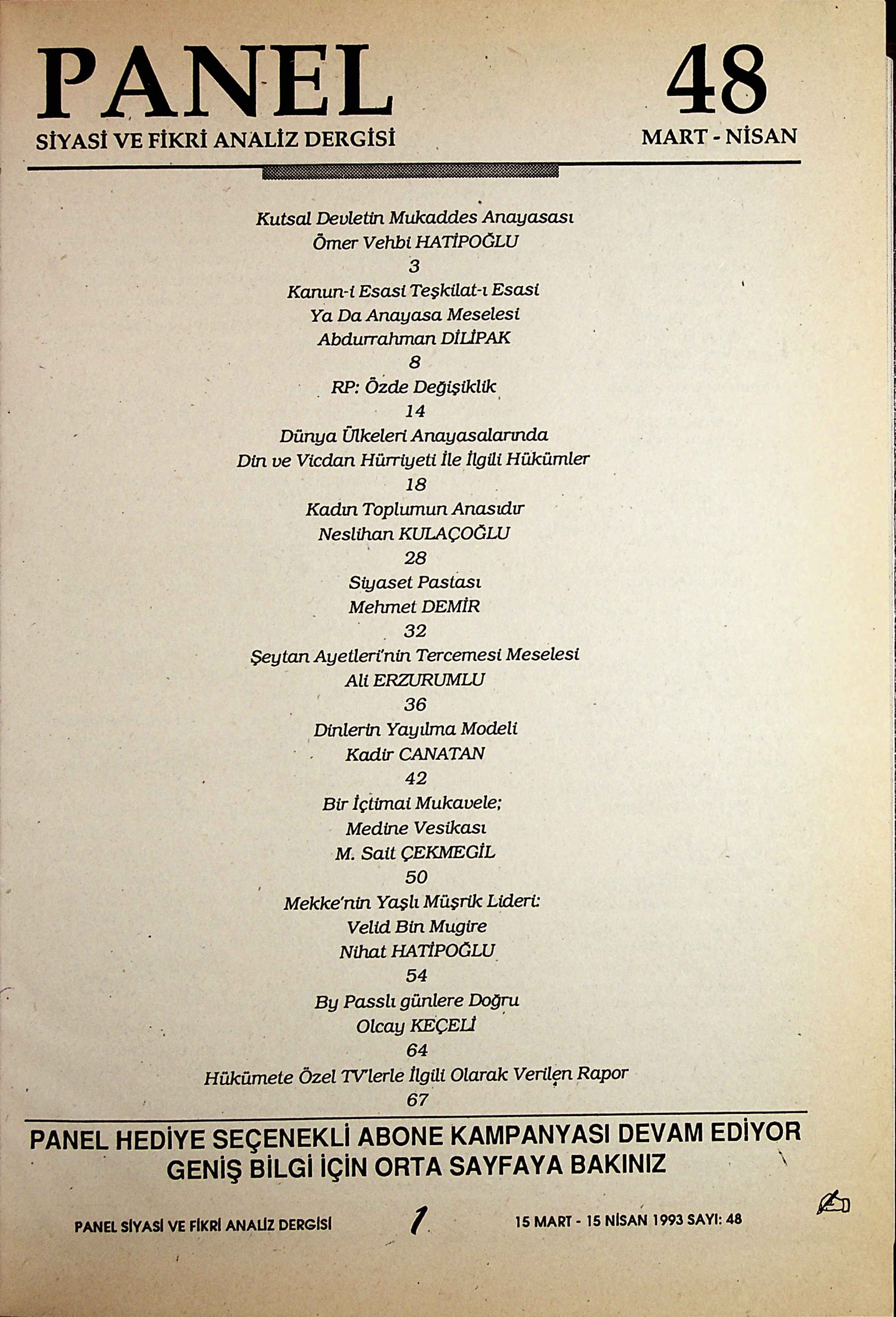 48. Sayı Kapağı