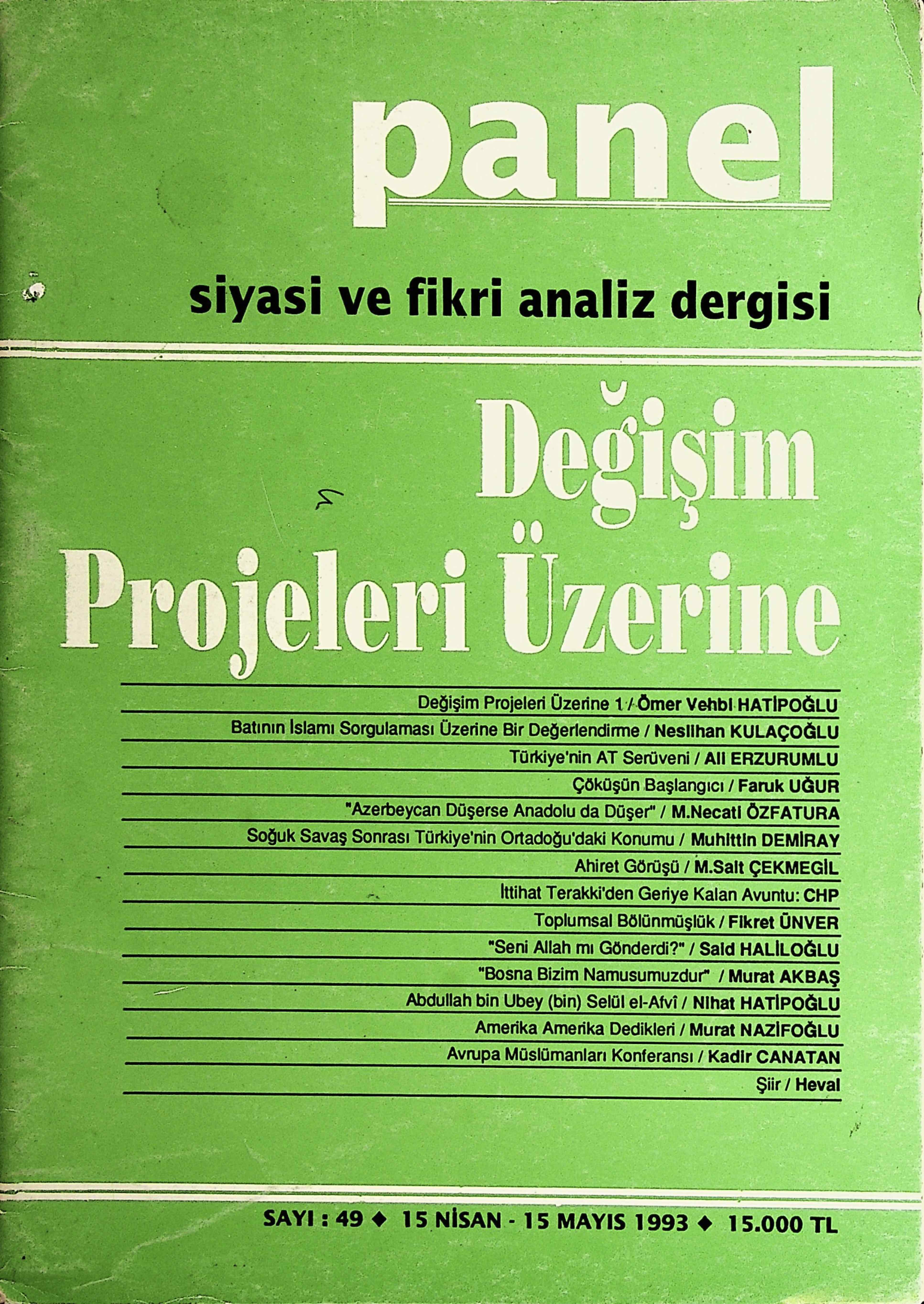 49. Sayı Kapağı