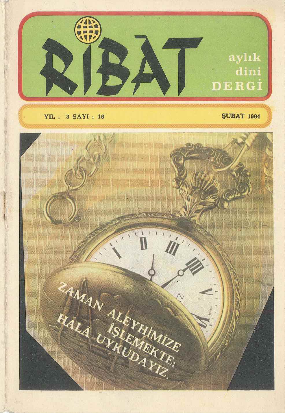 16. Sayı Kapağı