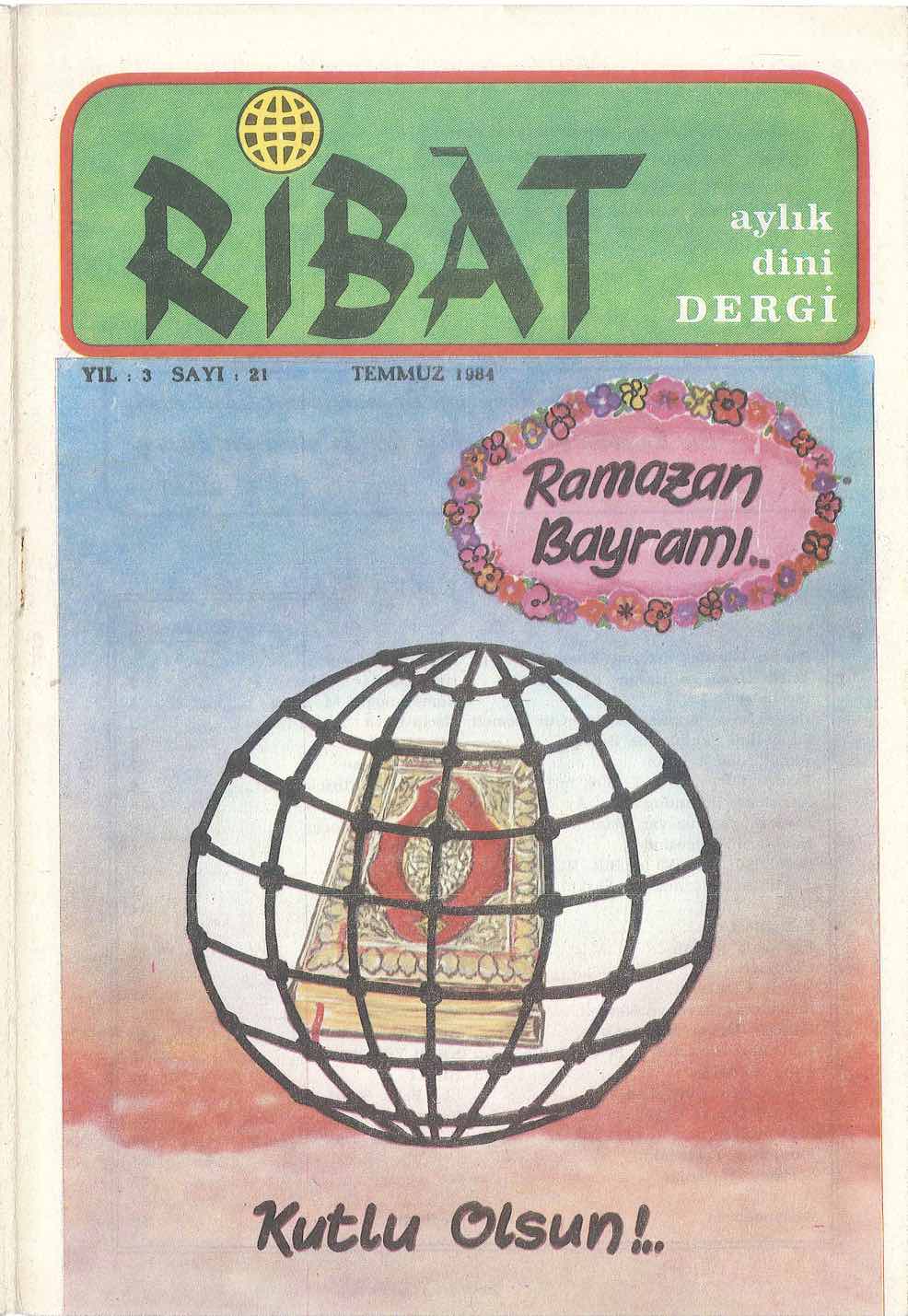 21. Sayı Kapağı