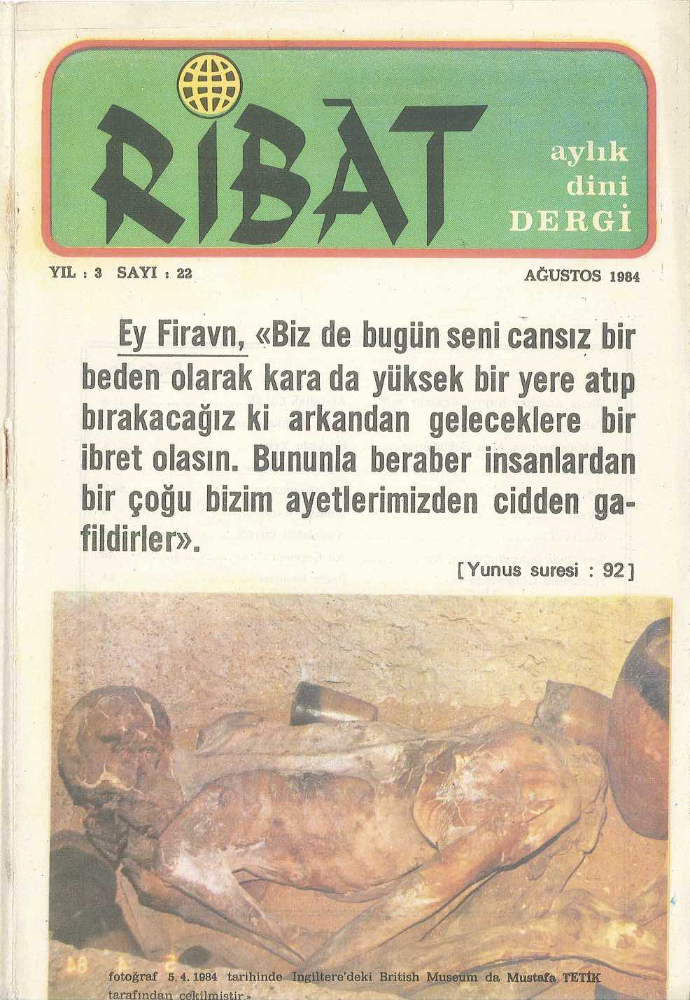 22. Sayı Kapağı