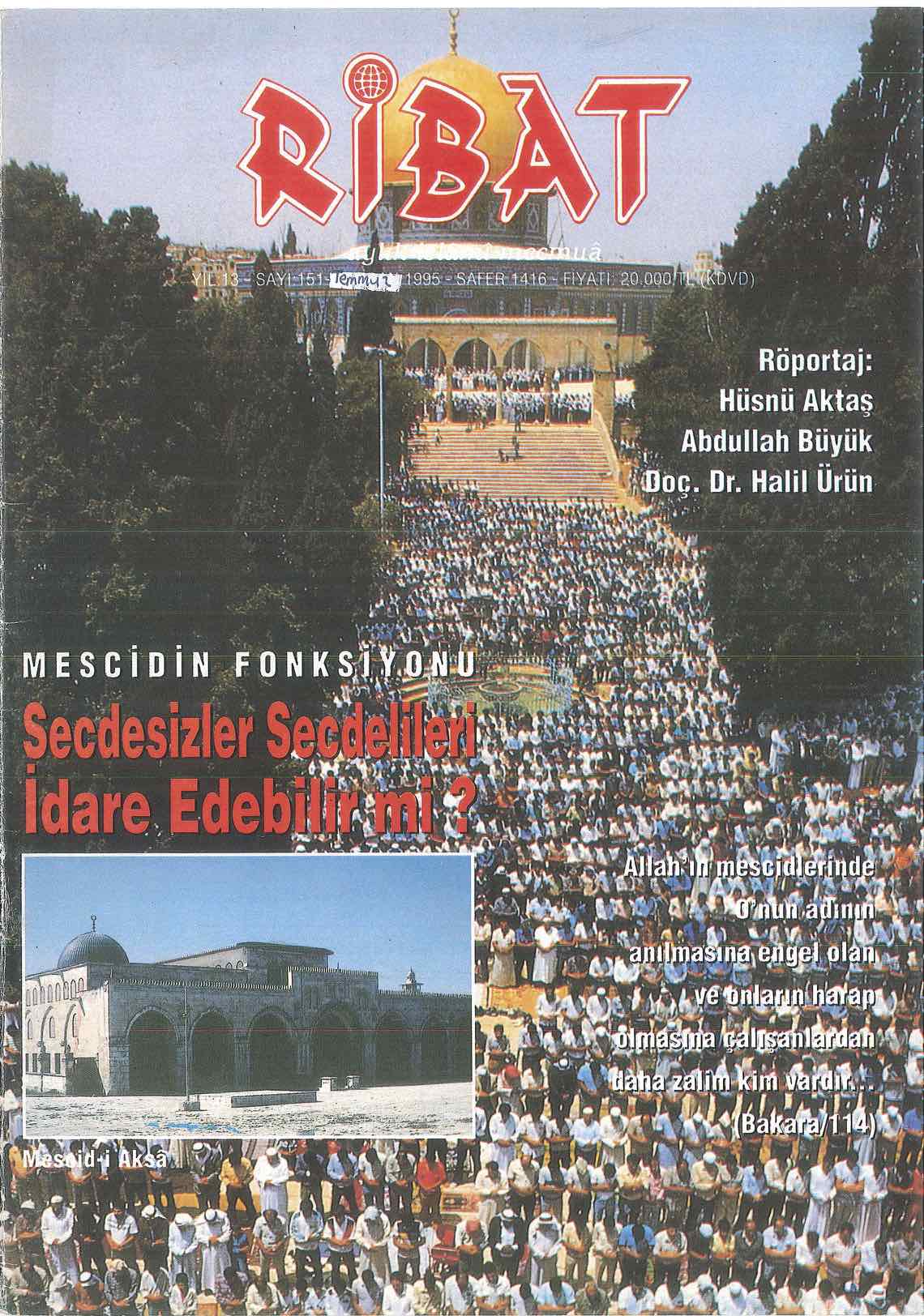 151. Sayı Kapağı