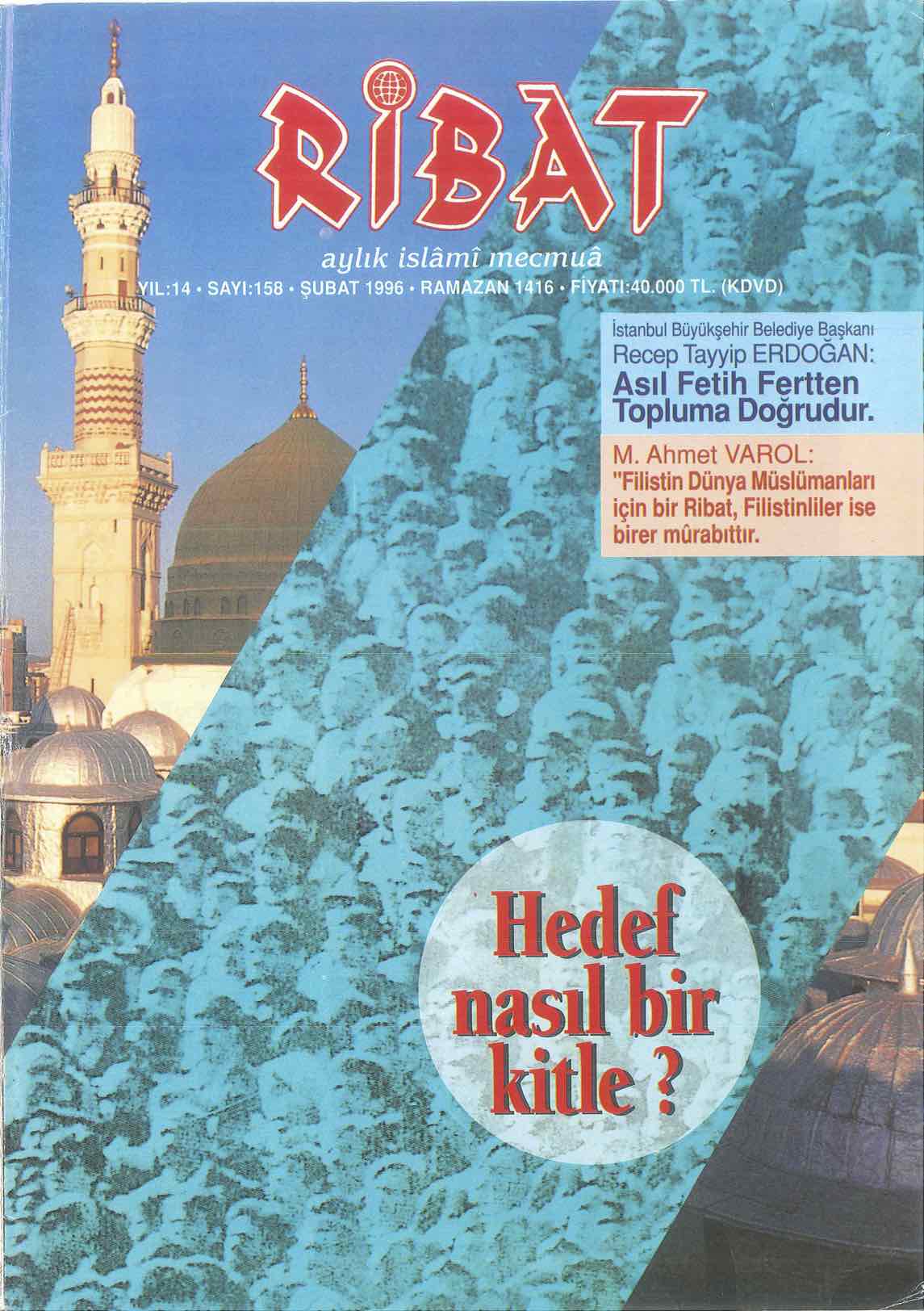 158. Sayı Kapağı