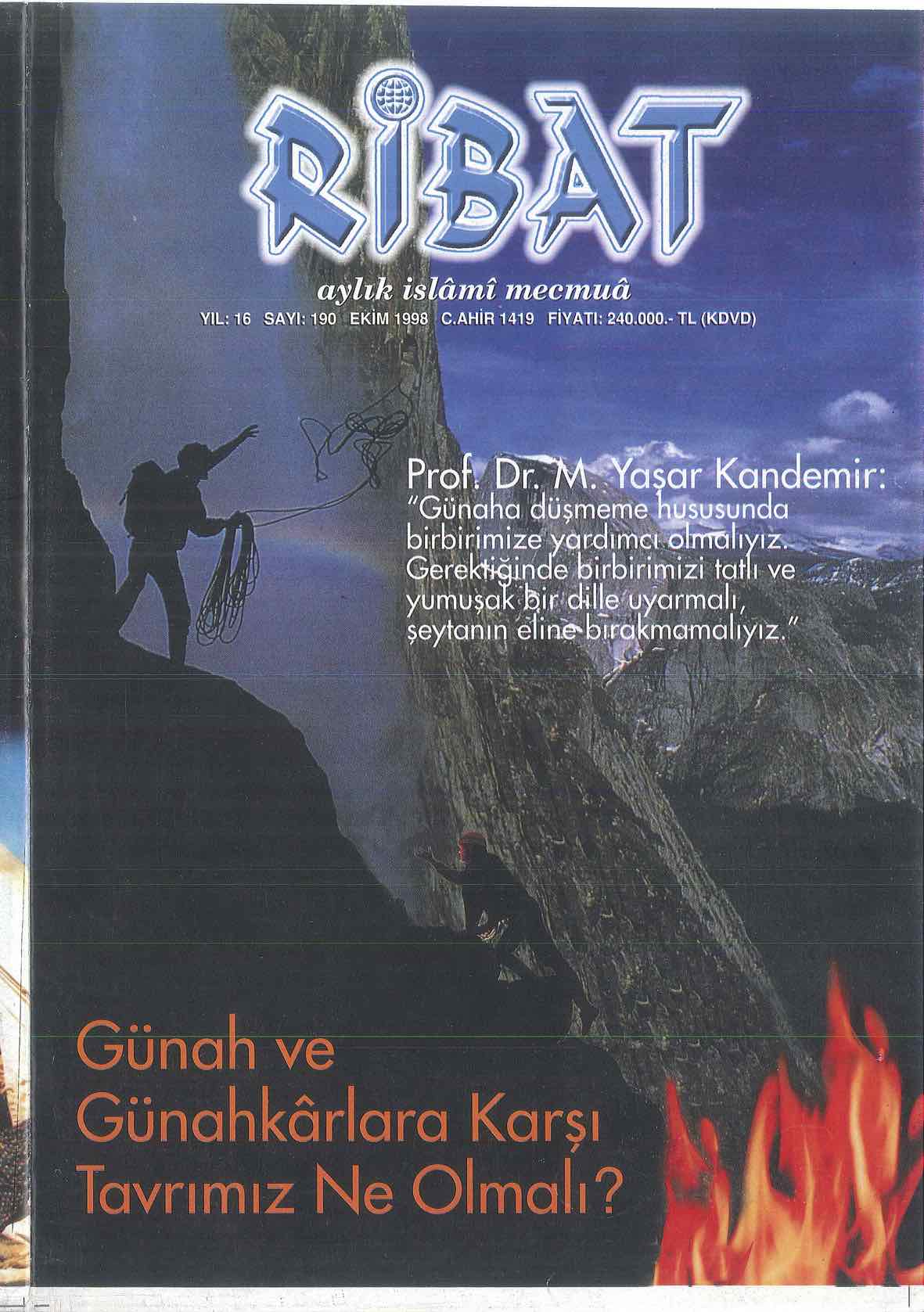 190. Sayı Kapağı