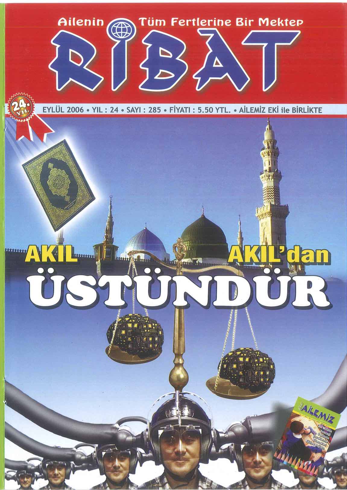 285. Sayı Kapağı