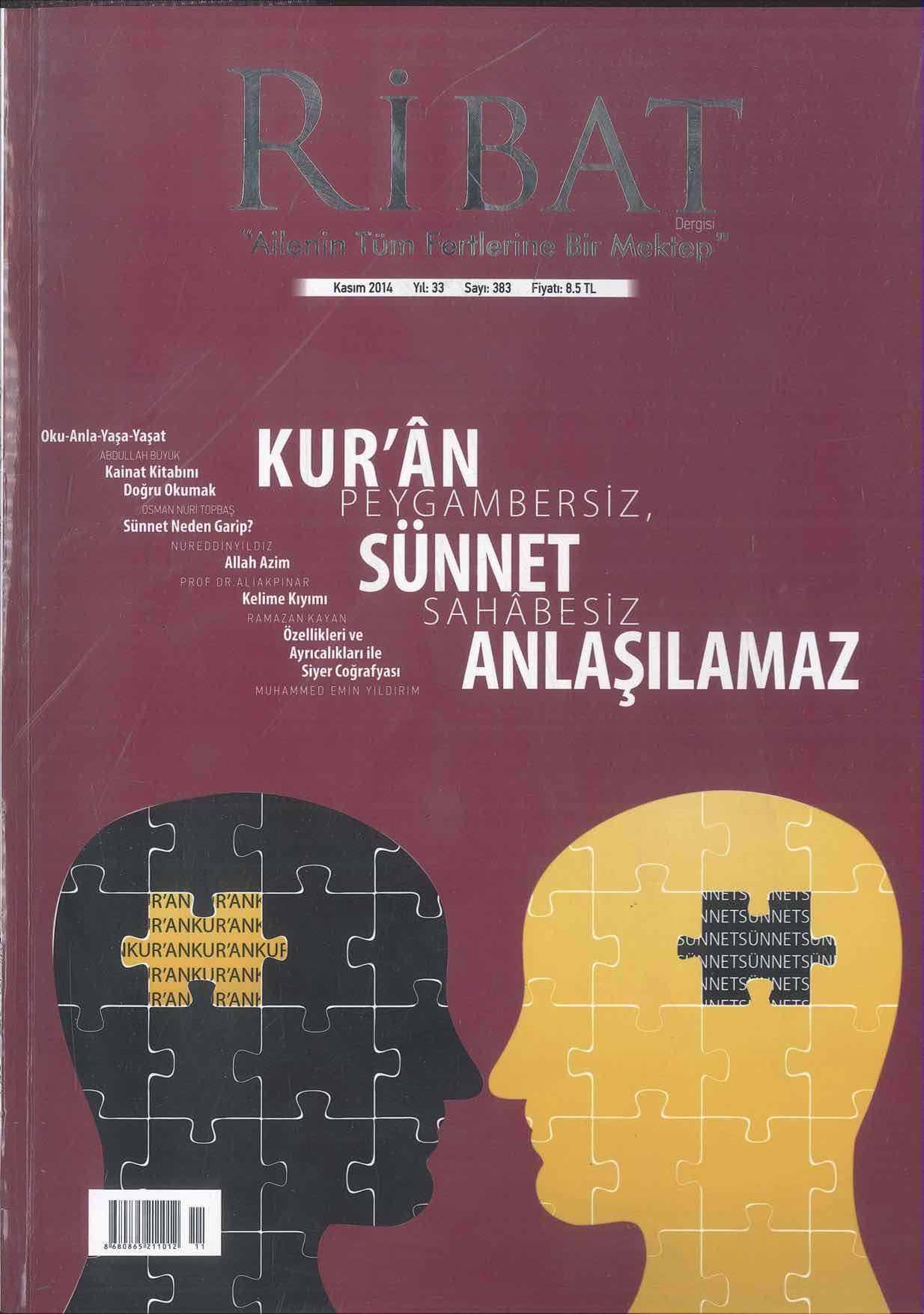 383. Sayı Kapağı