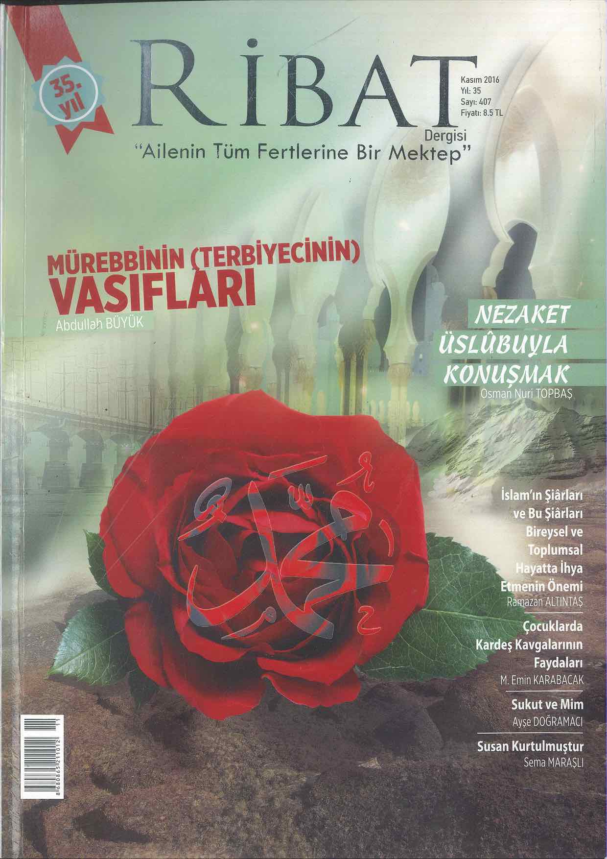 407. Sayı Kapağı