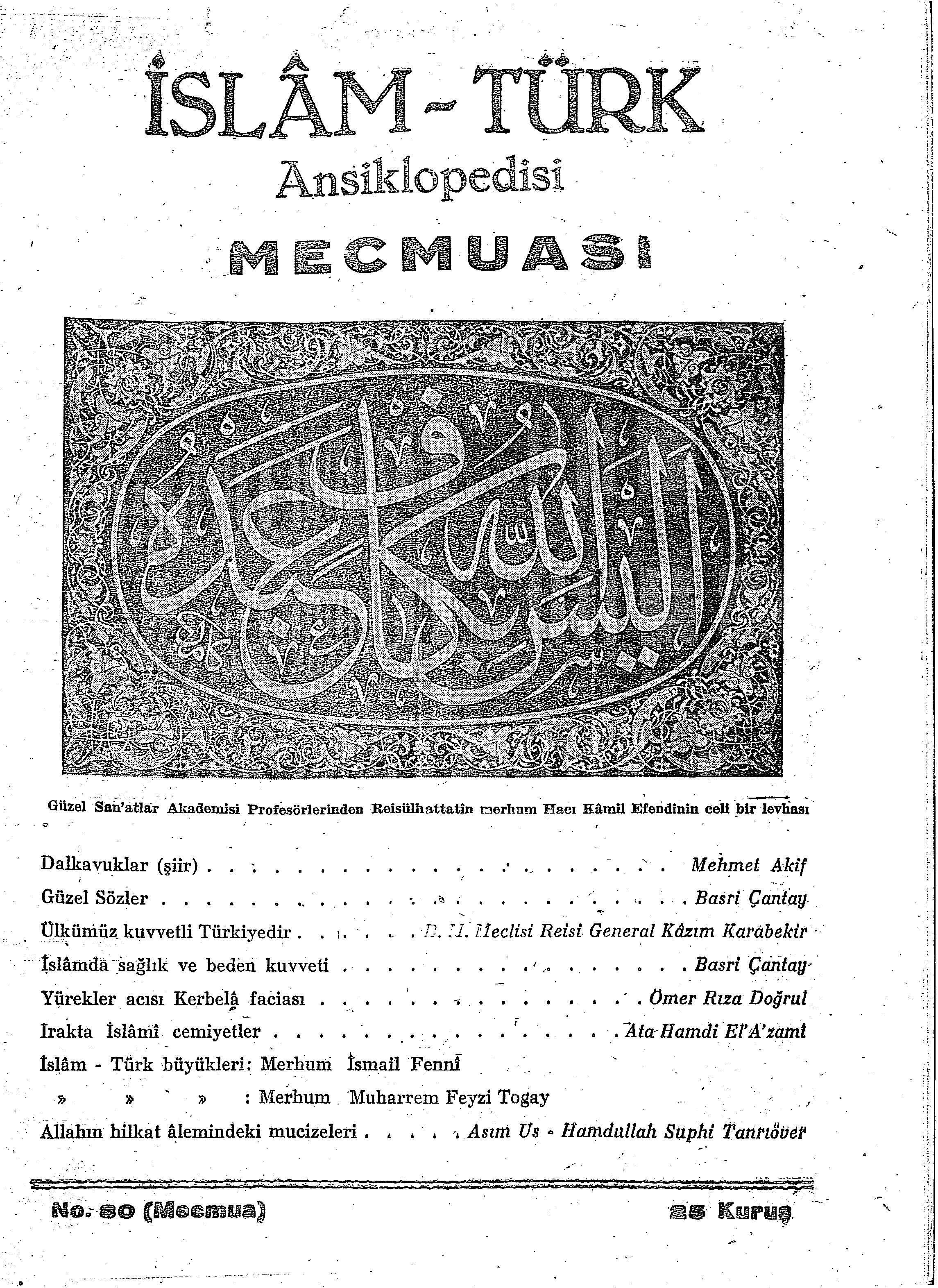 2. Cilt 80. Sayı Kapağı