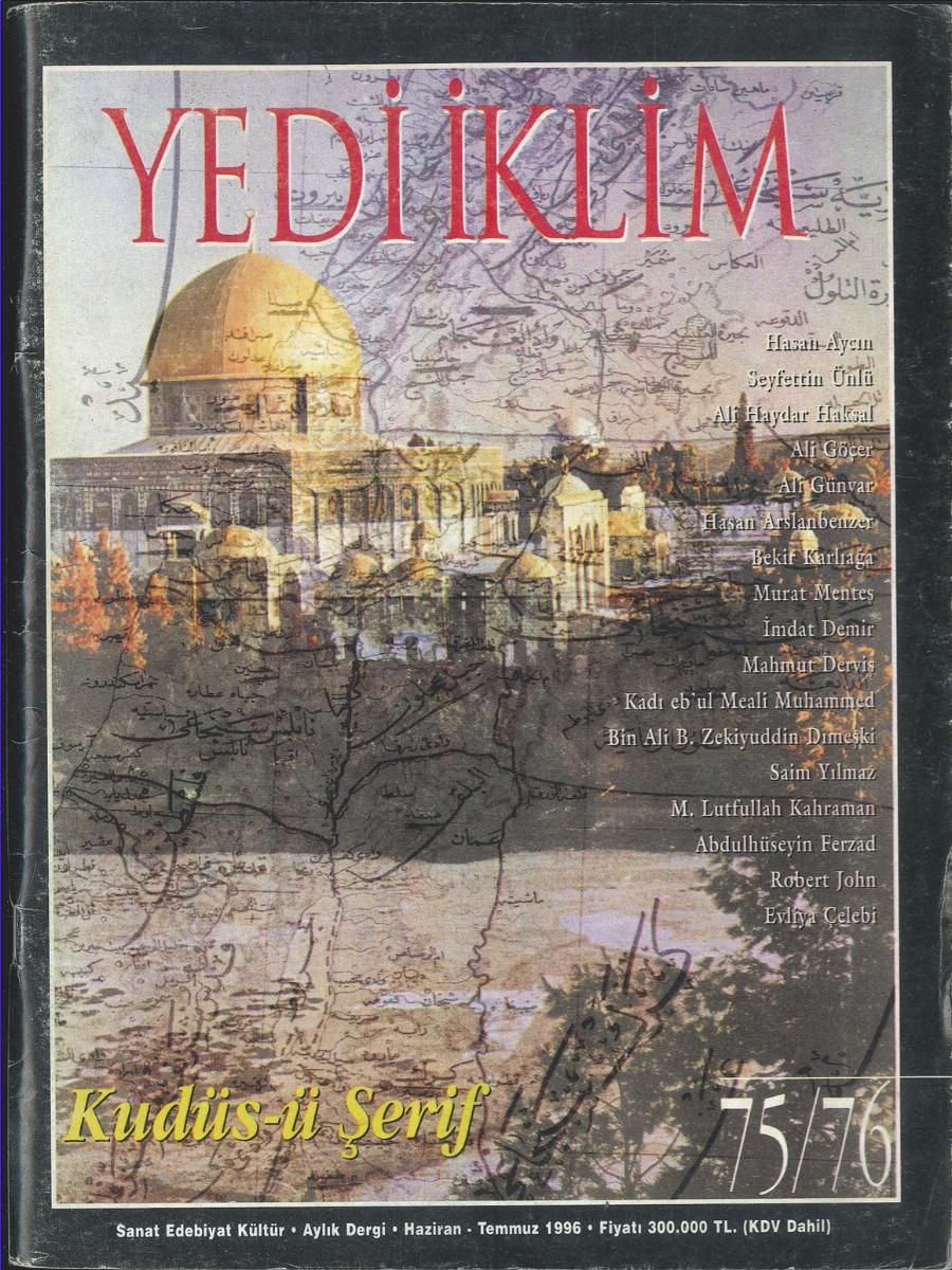 10. Cilt 75-76. Sayı Kapağı