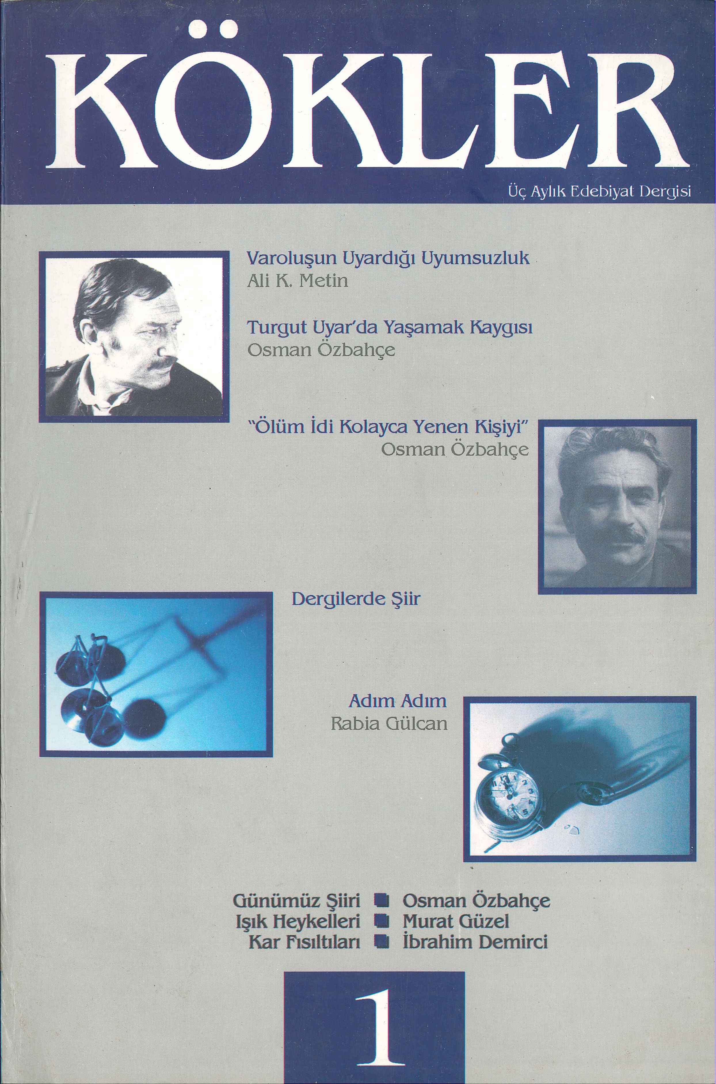1. Sayı Kapağı