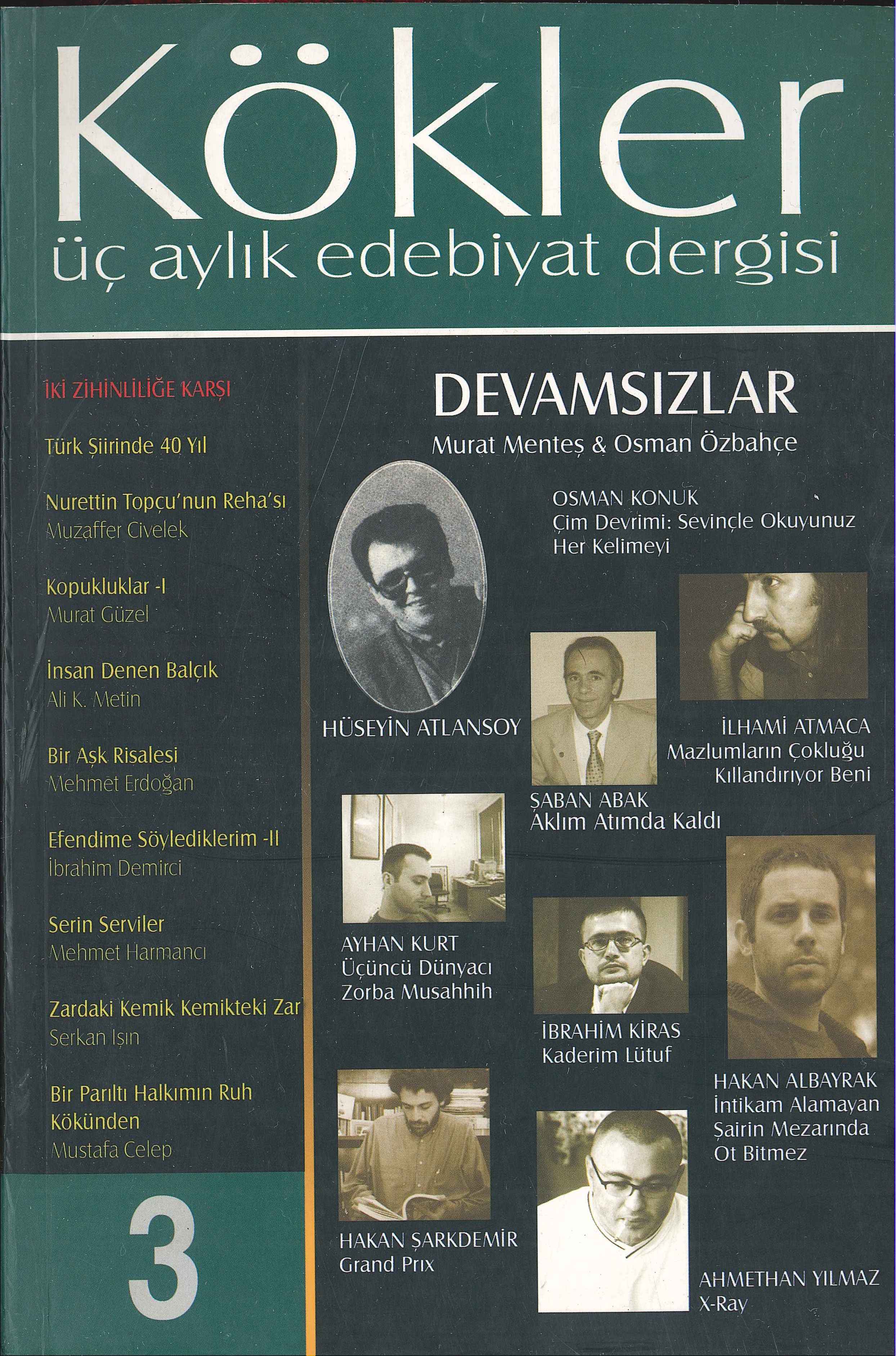 3. Sayı Kapağı