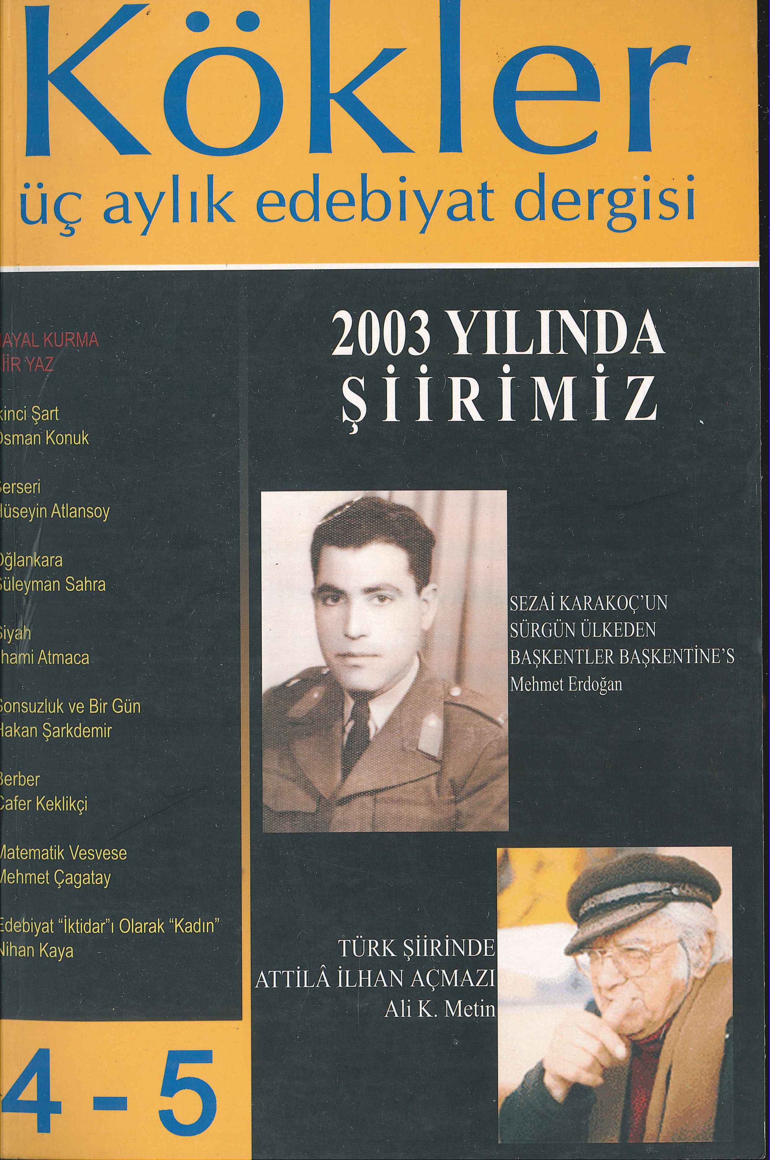 4-5. Sayı Kapağı