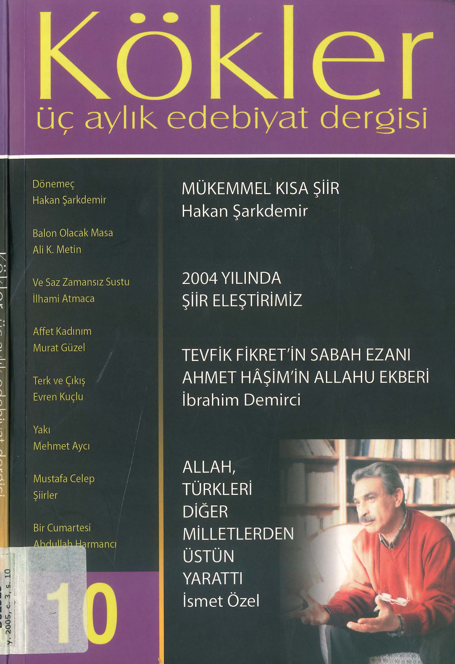 10. Sayı Kapağı