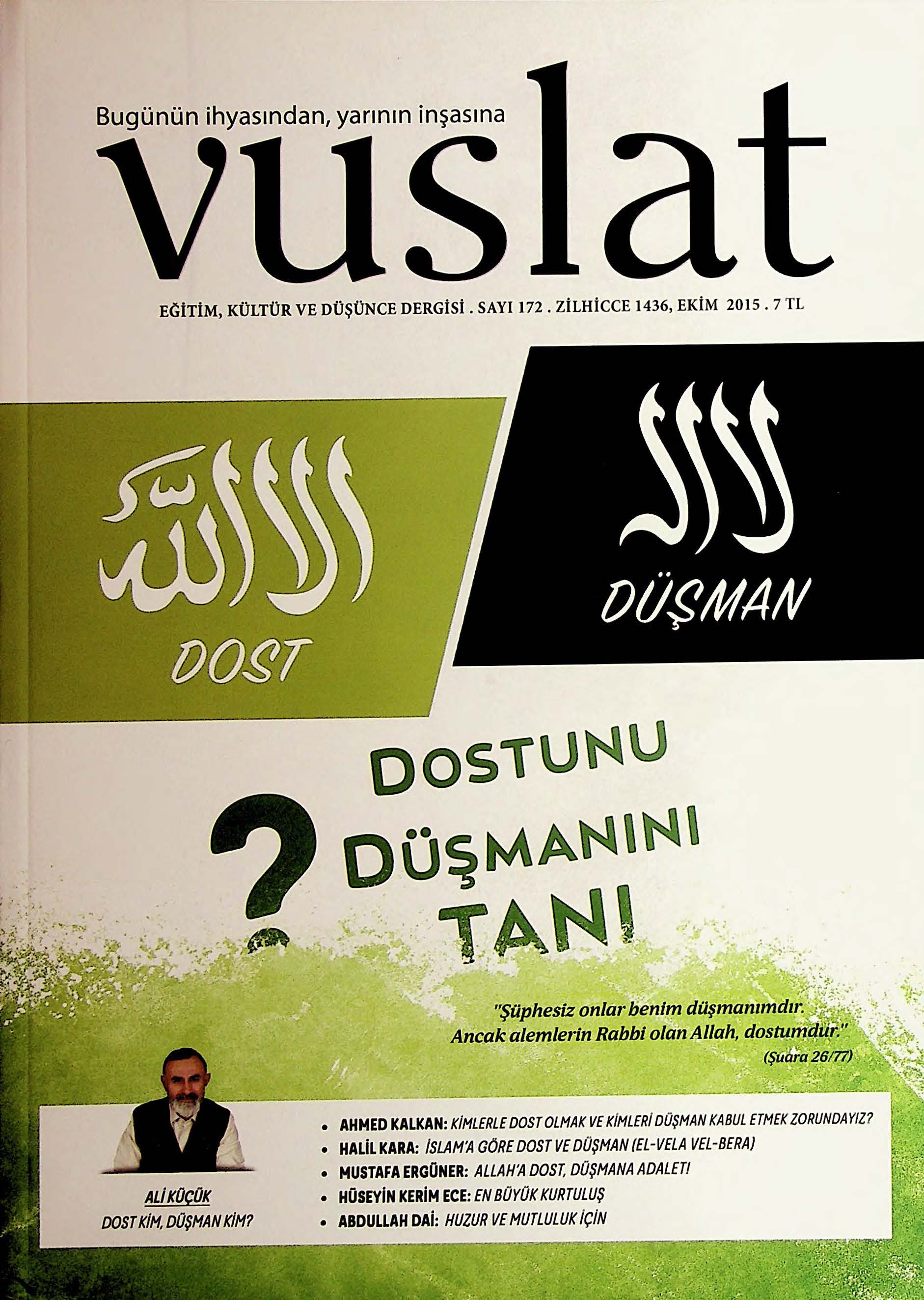 172. Sayı Kapağı