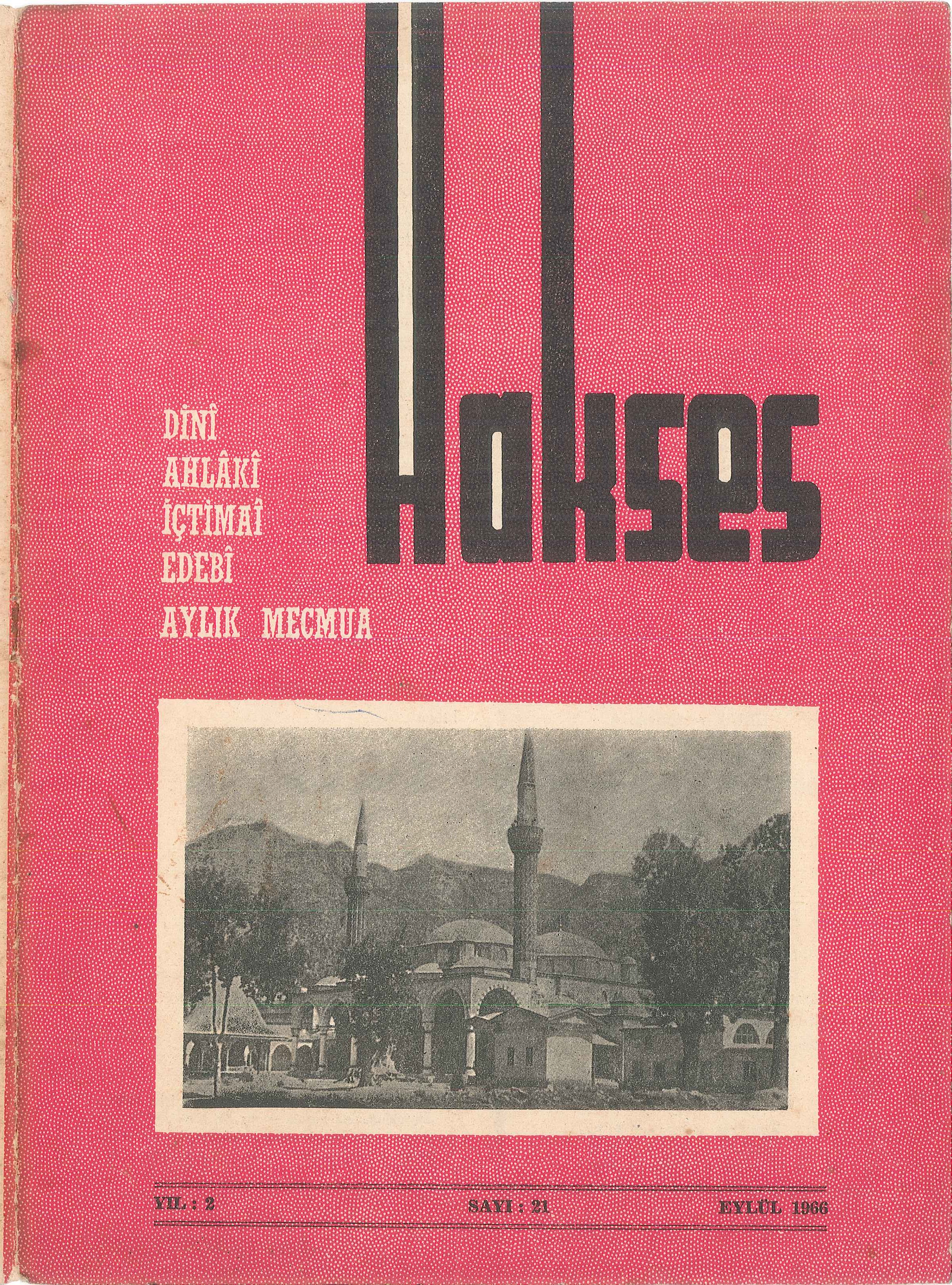 21. Sayı Kapağı