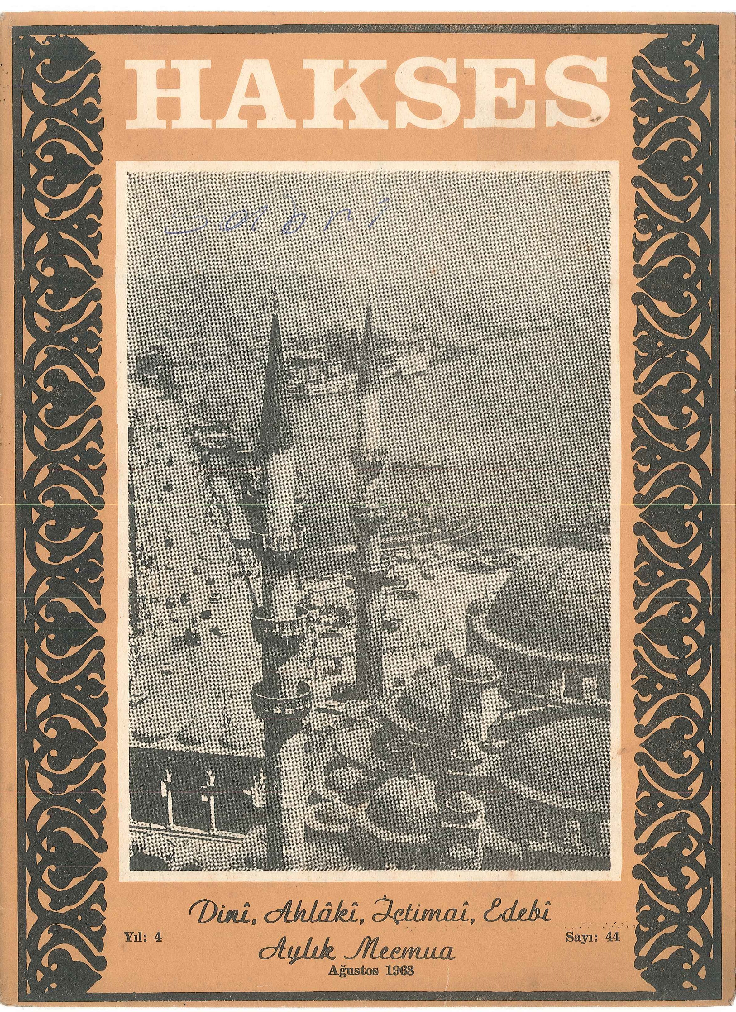 44. Sayı Kapağı