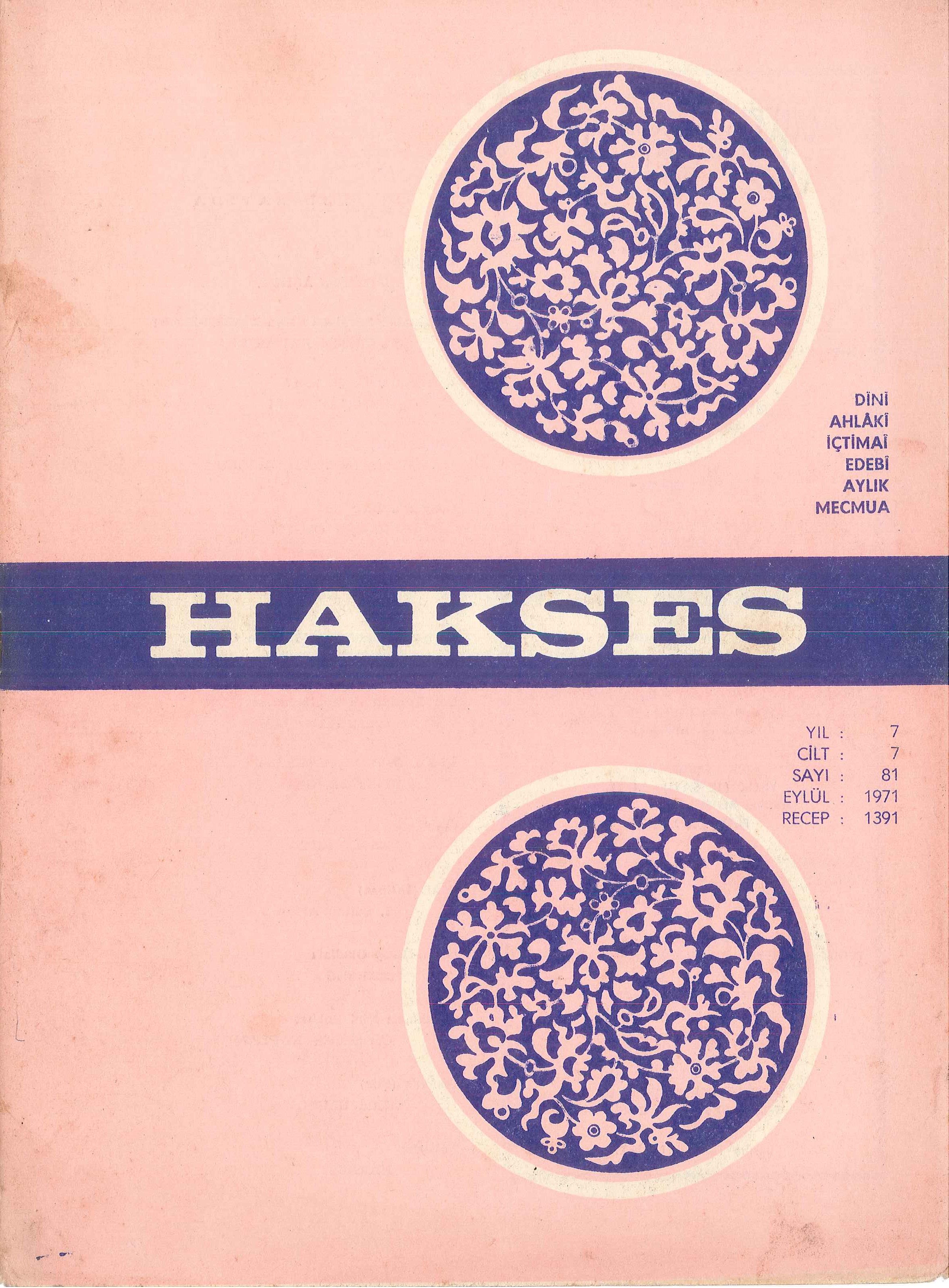 81. Sayı Kapağı