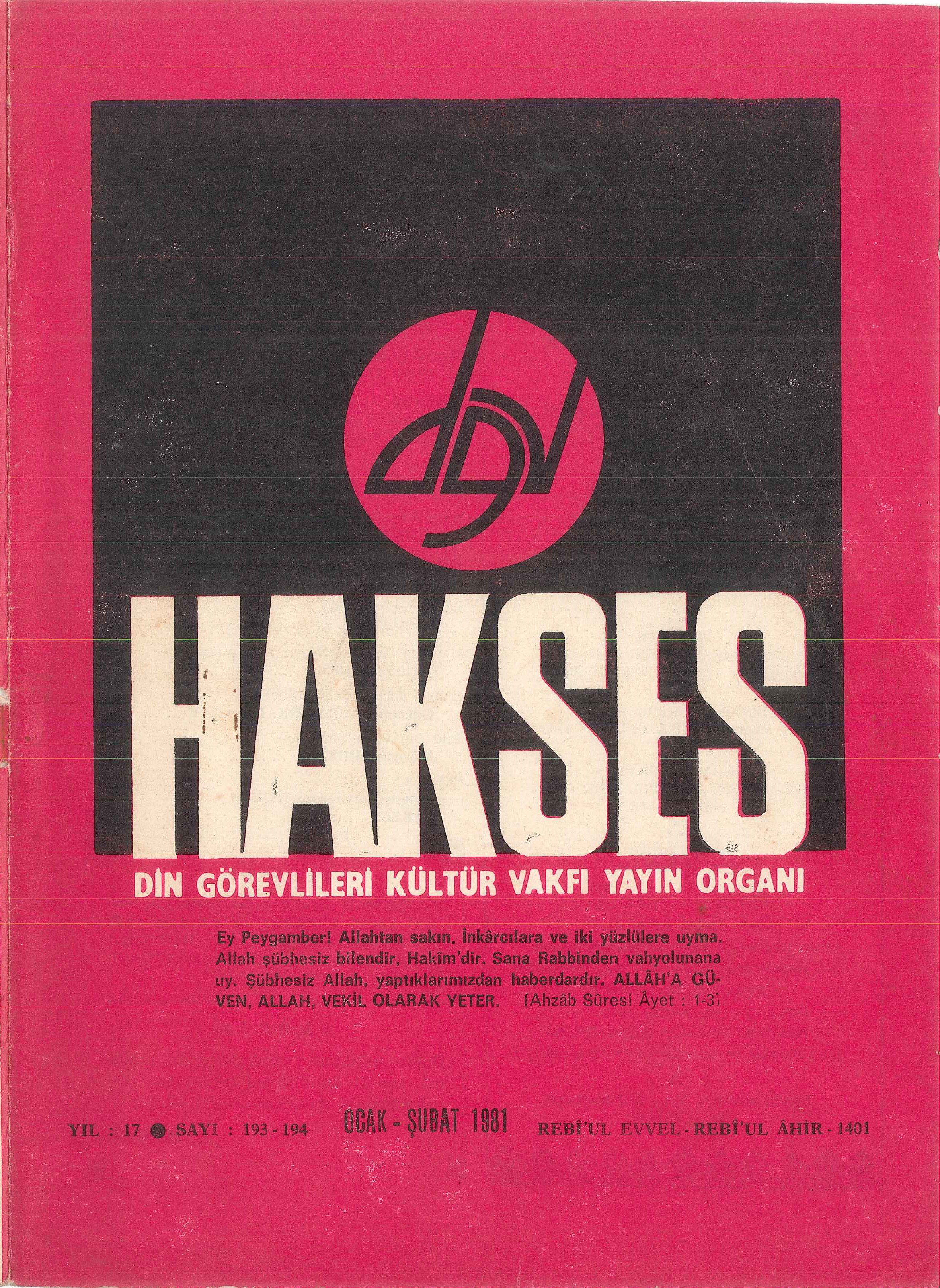 193-194. Sayı Kapağı