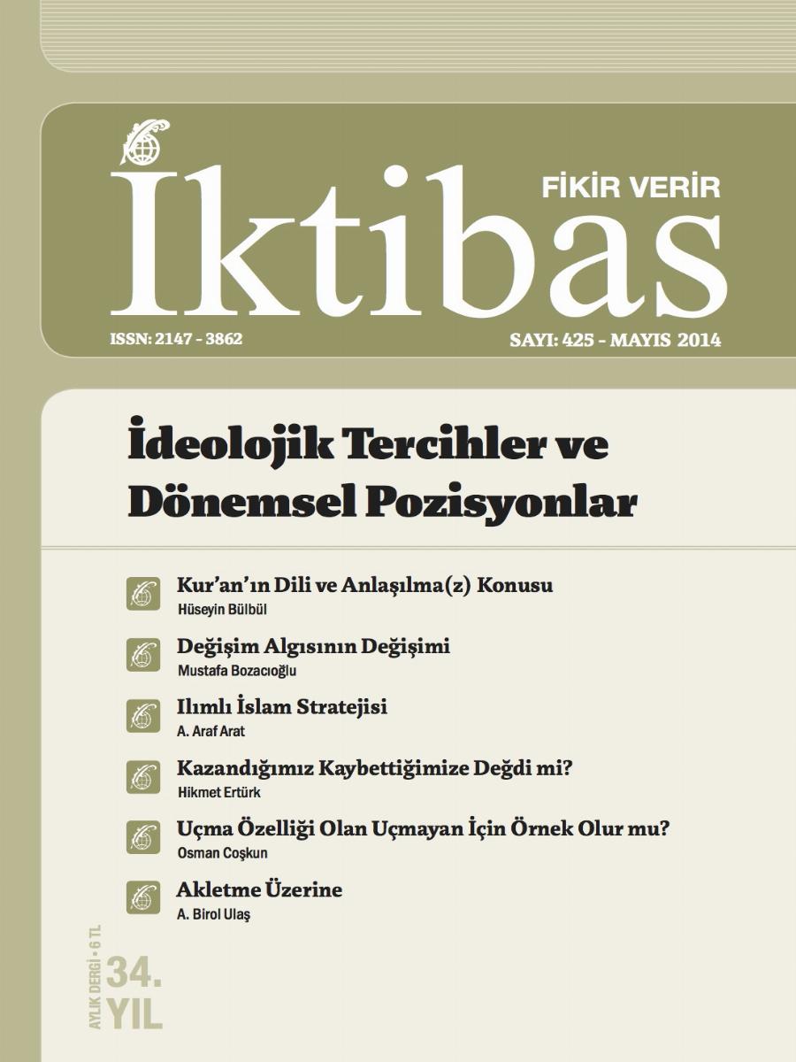 34. Cilt 425. Sayı Kapağı