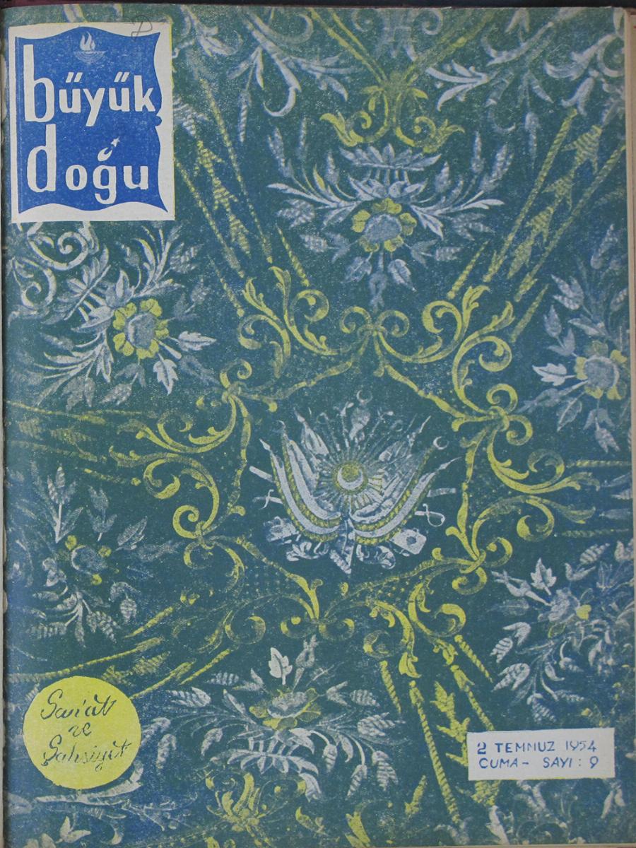 8. Cilt 9. Sayı Kapağı