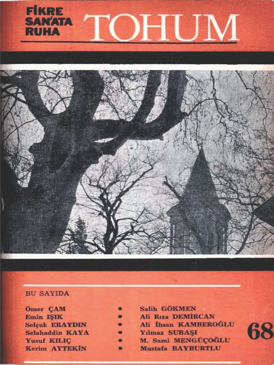 6. Cilt 68. Sayı Kapağı