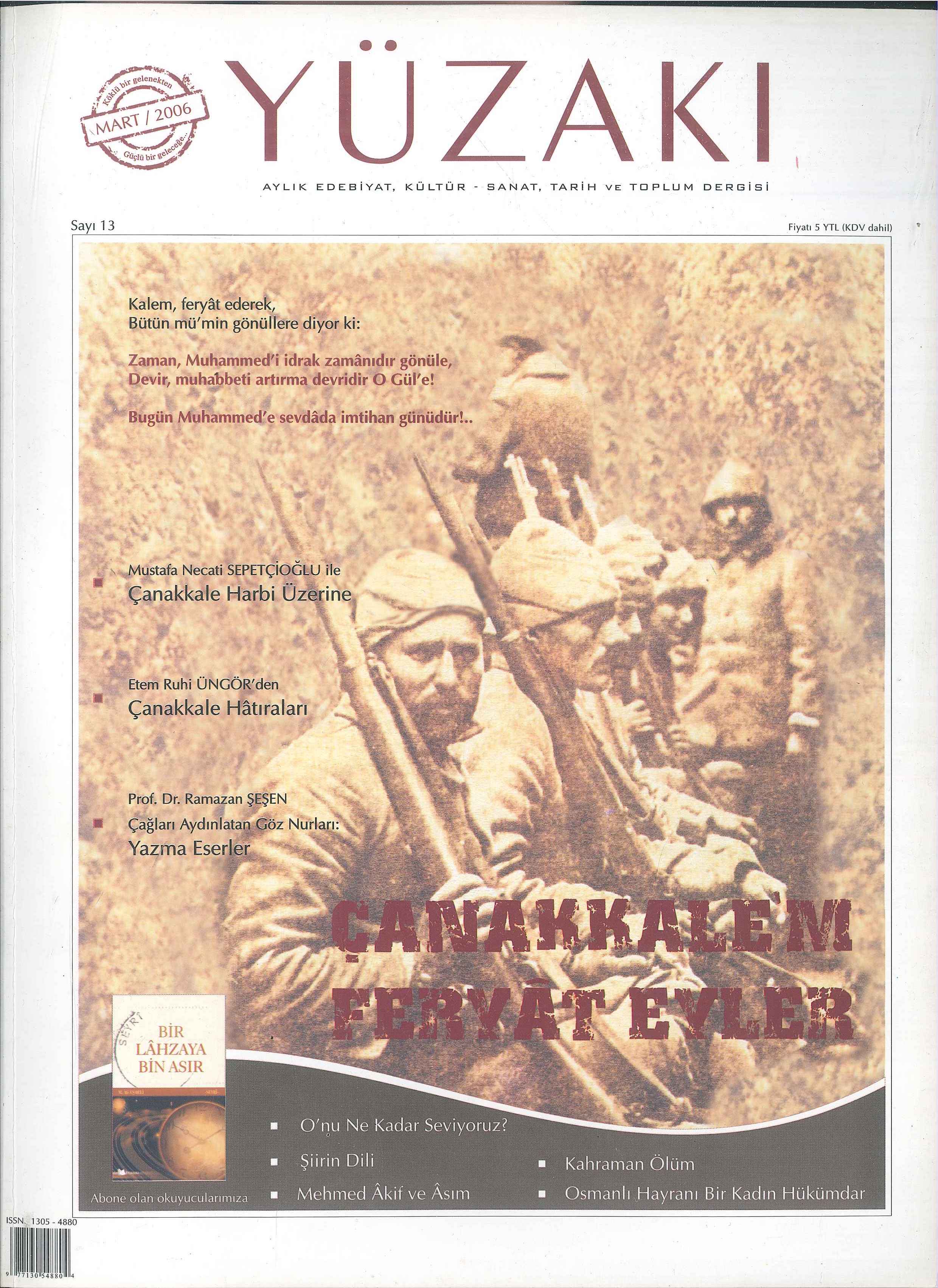13. Sayı Kapağı