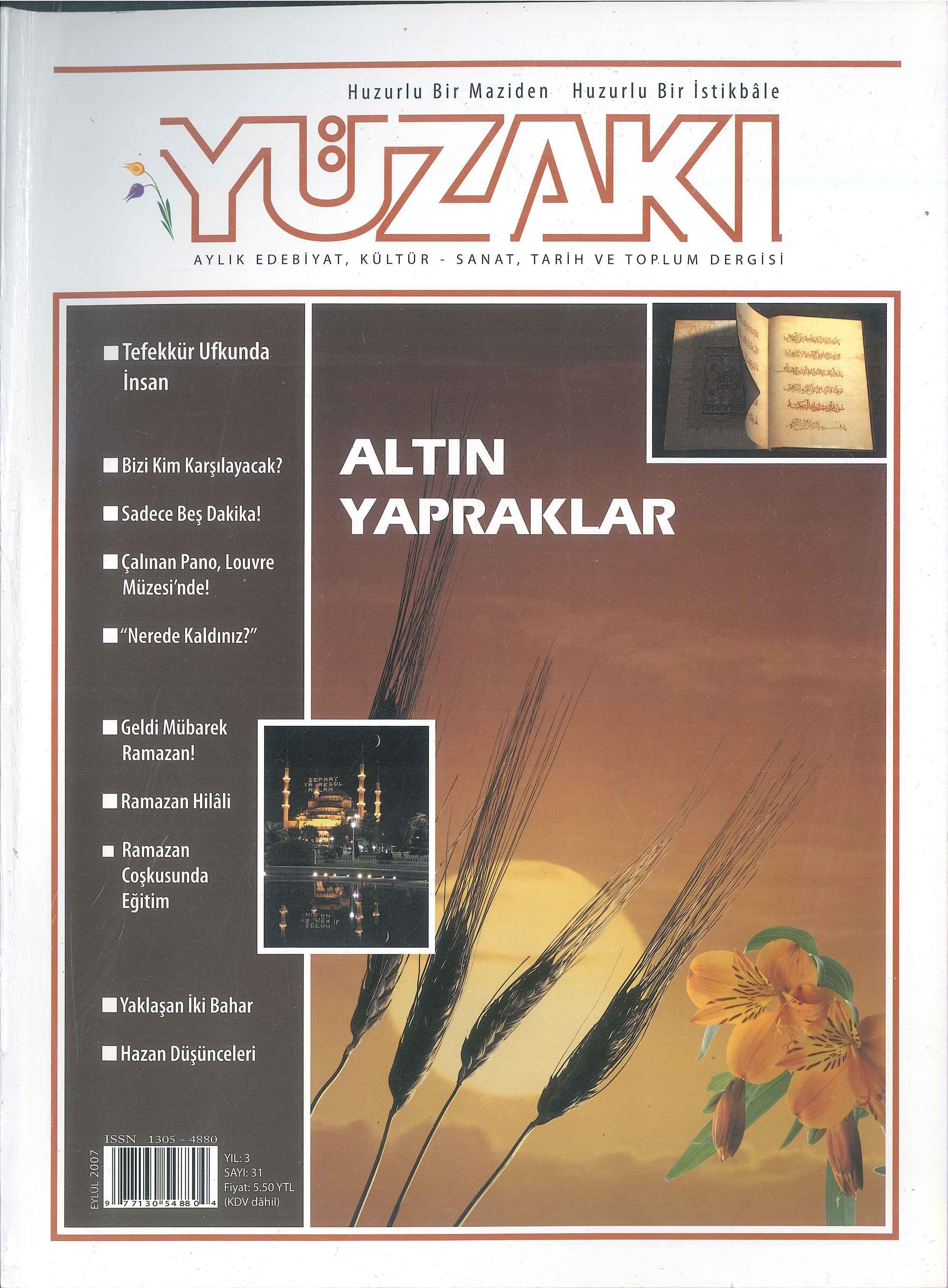 31. Sayı Kapağı