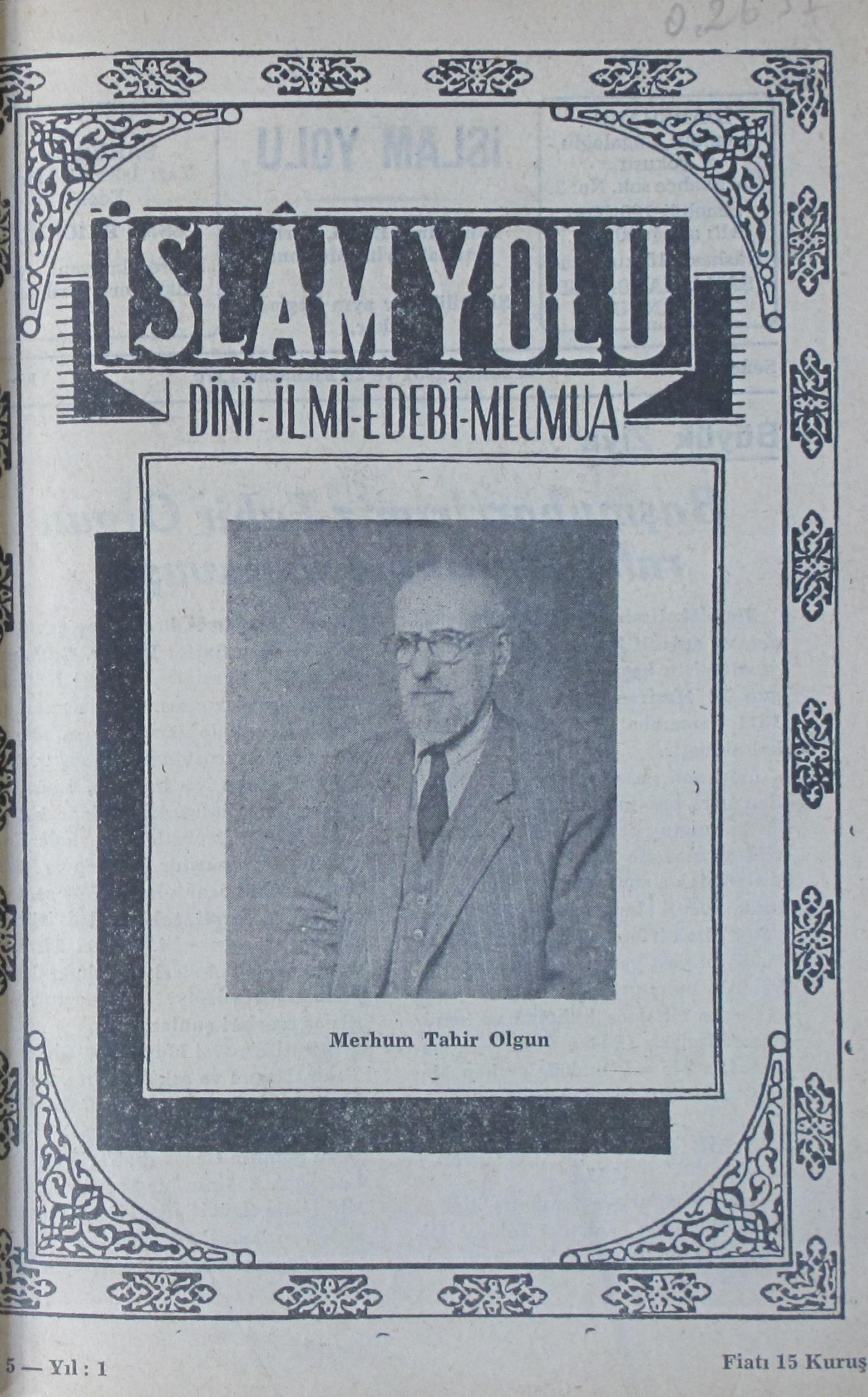 2. Cilt 5. Sayı Kapağı